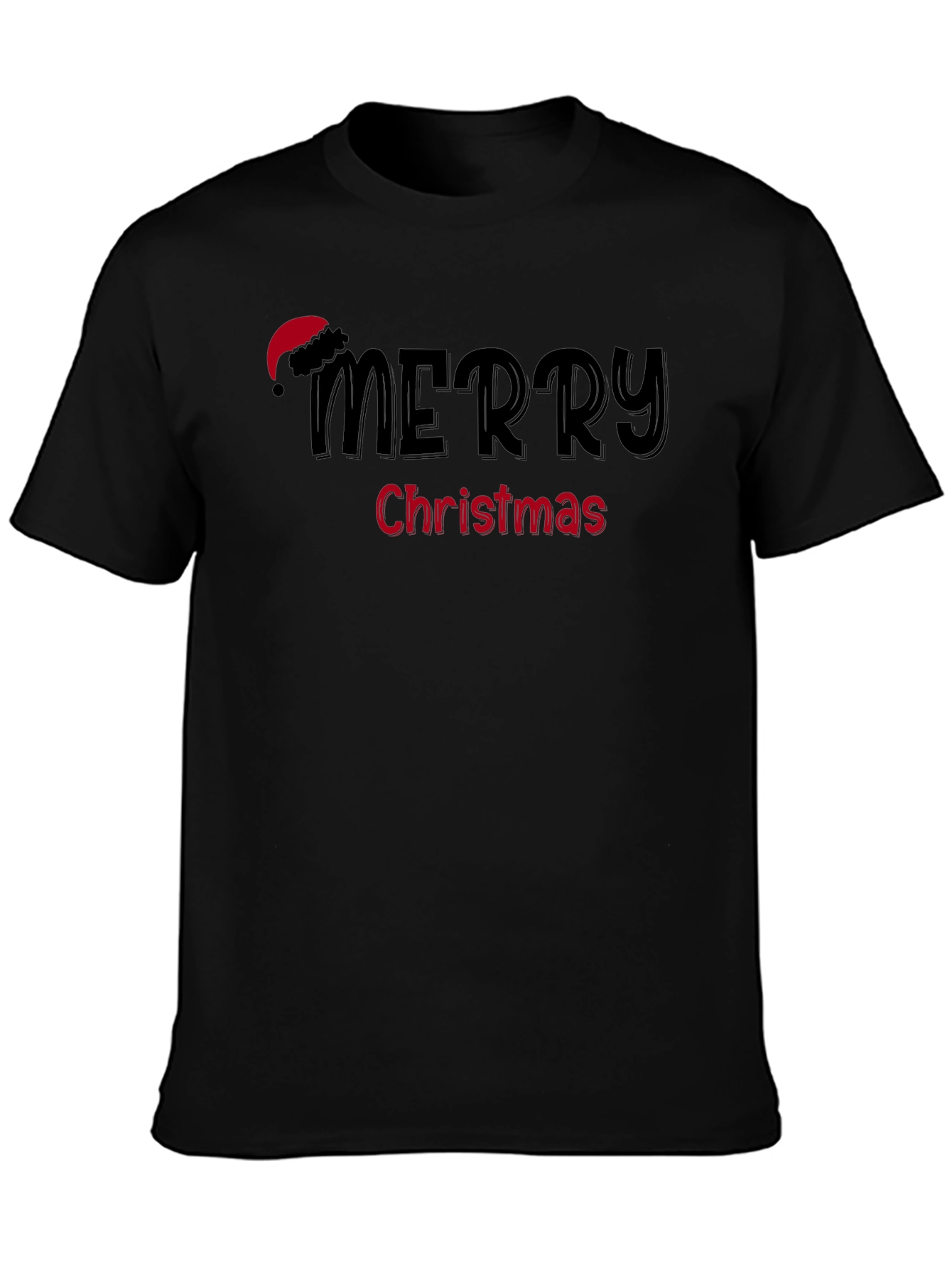 Merry Christmas Graphic Tee - Holiday Festive T-Shirt