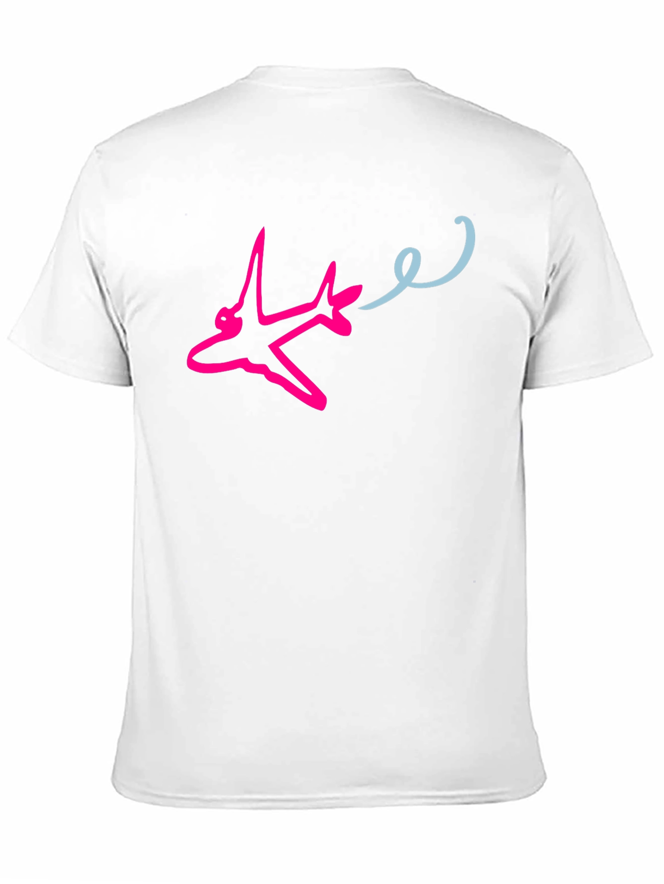 Airplane Trail Graphic Tee - Fly High in Style