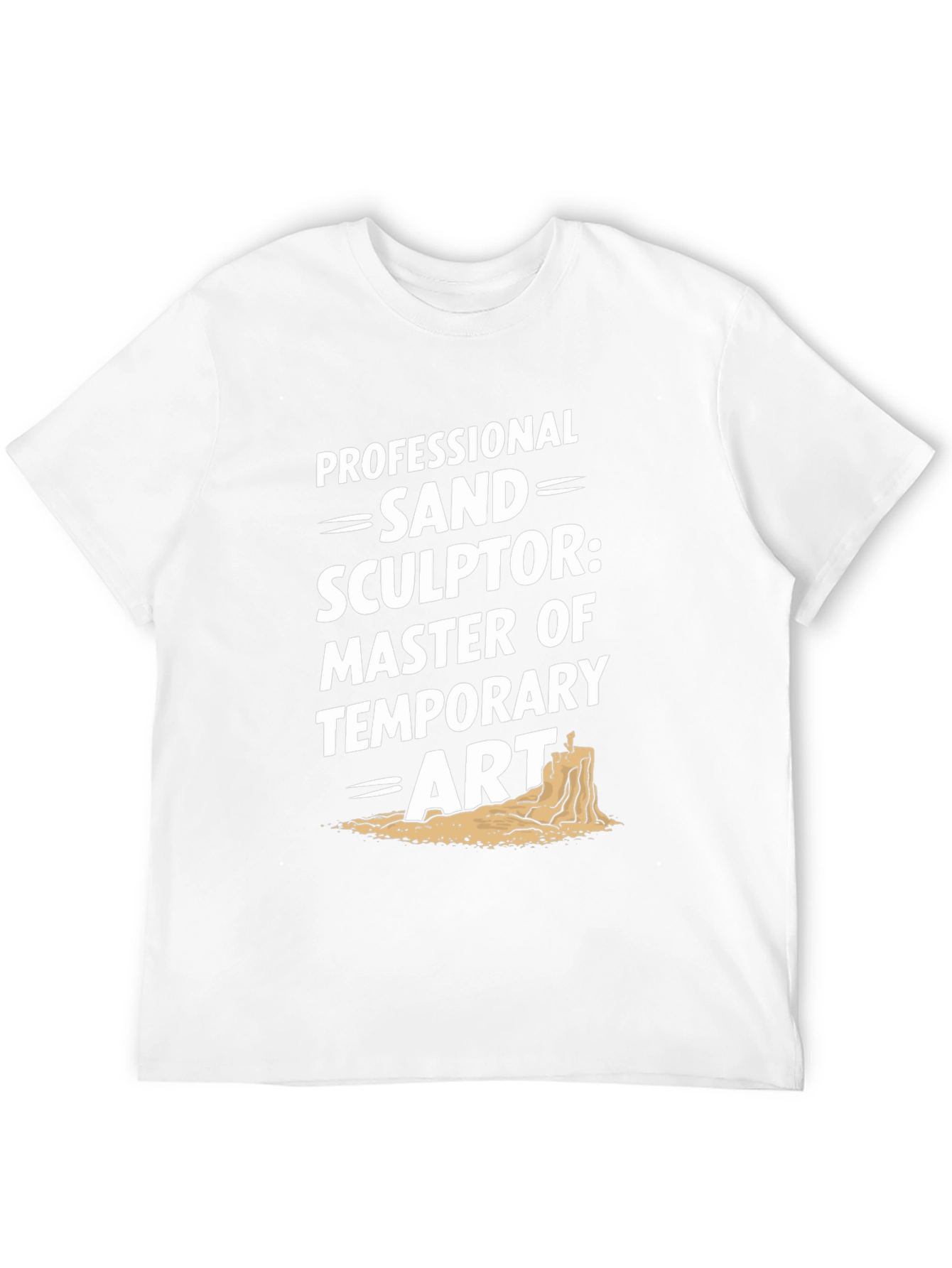 Professional Sand Sculptor Black T-Shirt