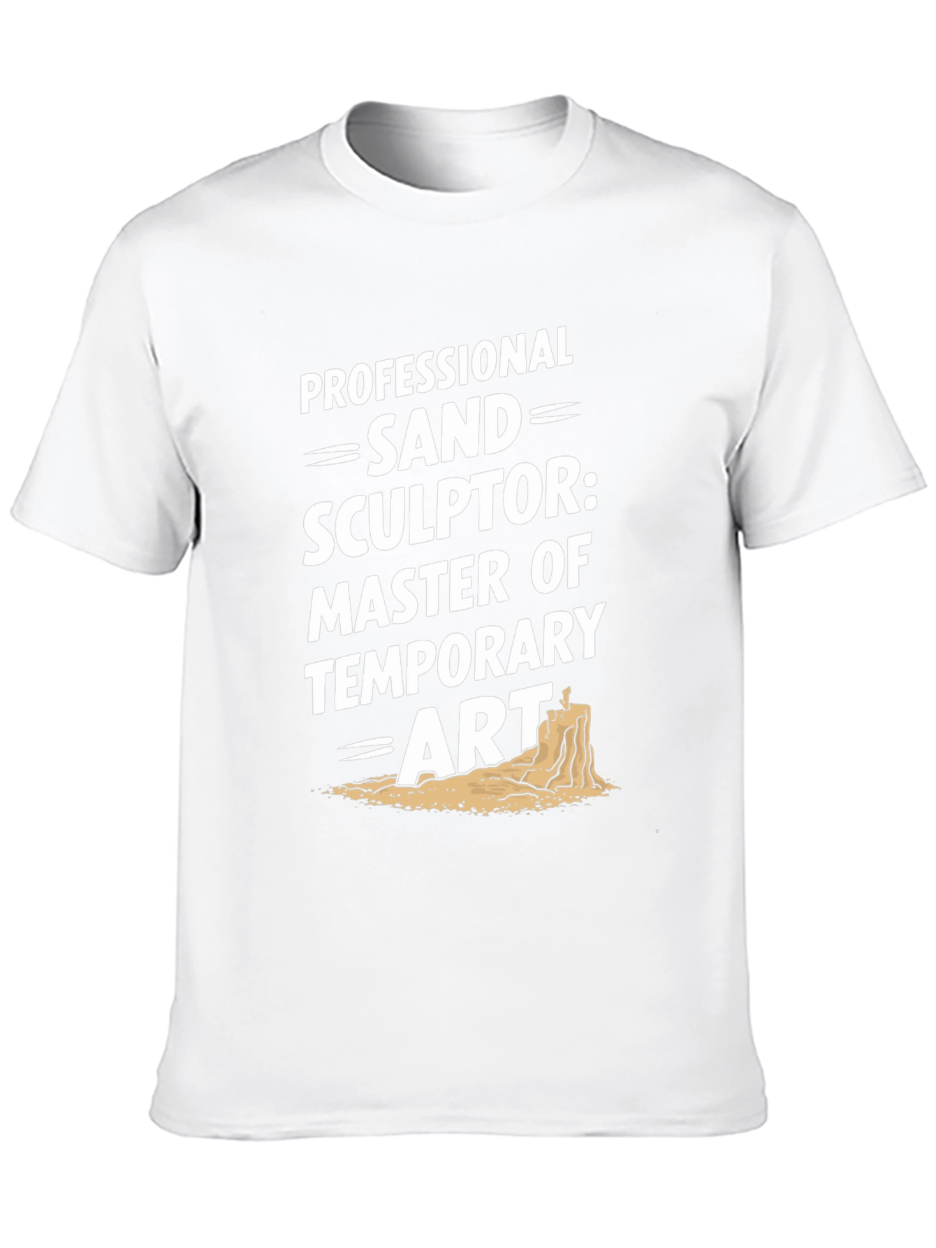 Professional Sand Sculptor Black T-Shirt