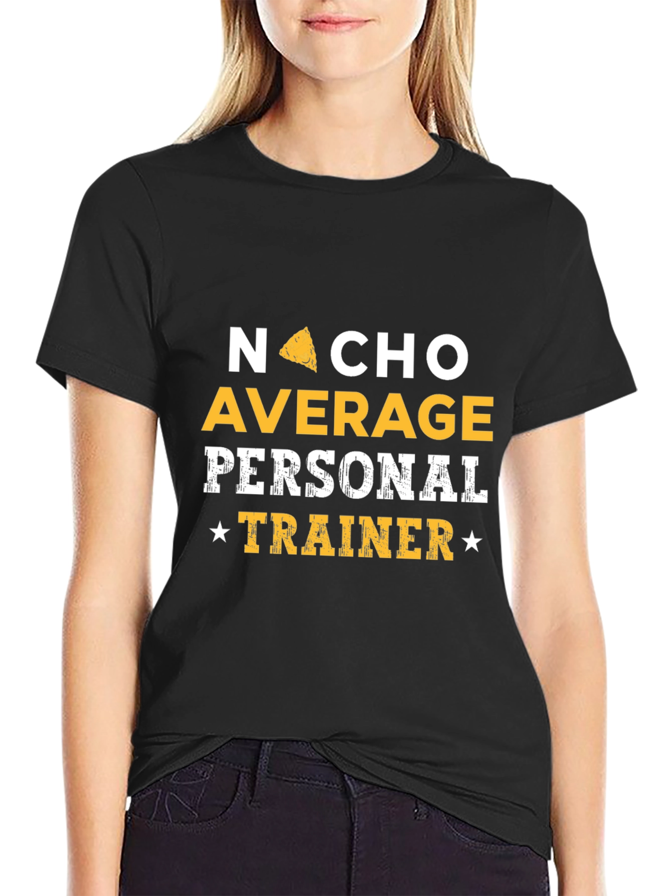 Nacho Average Personal Trainer Graphic Tee
