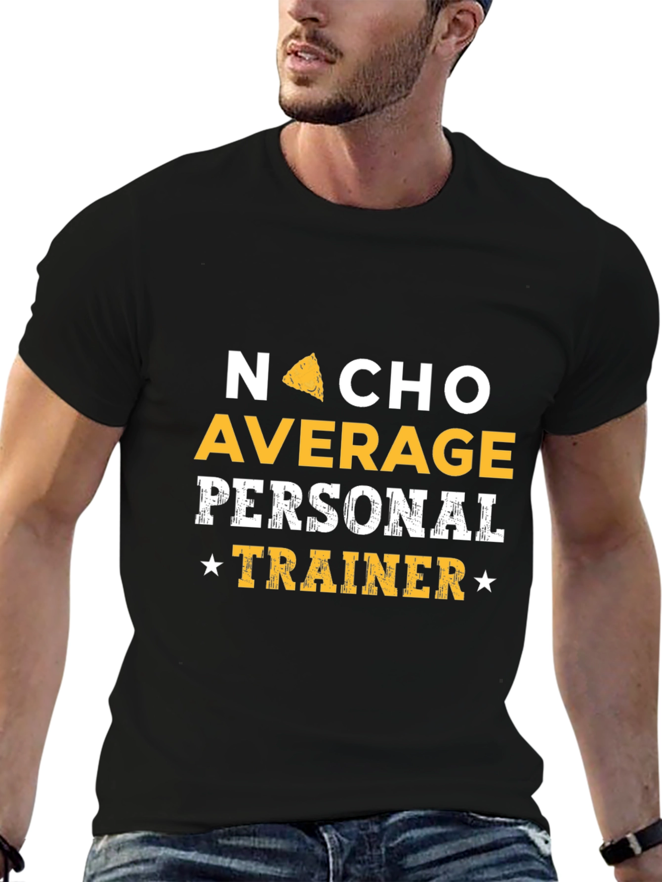 Nacho Average Personal Trainer Graphic Tee