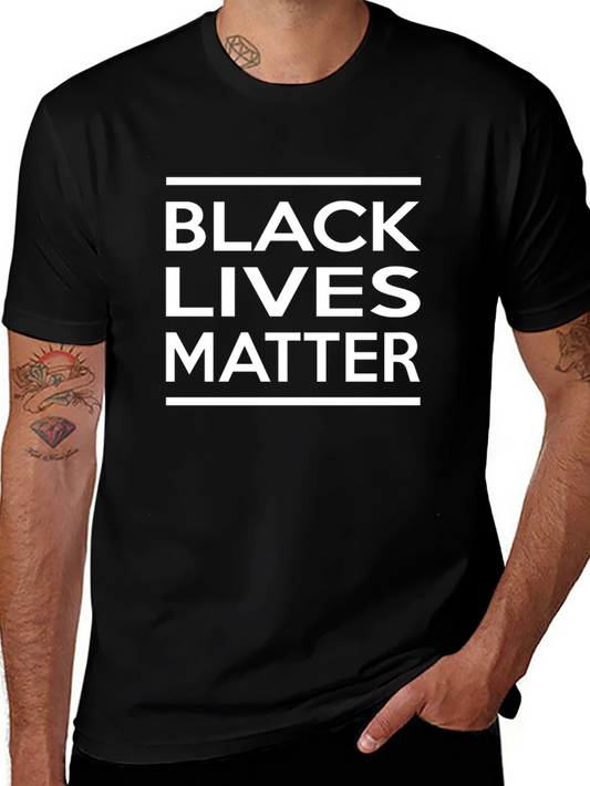 Black Lives Matter Graphic T-Shirt - Black