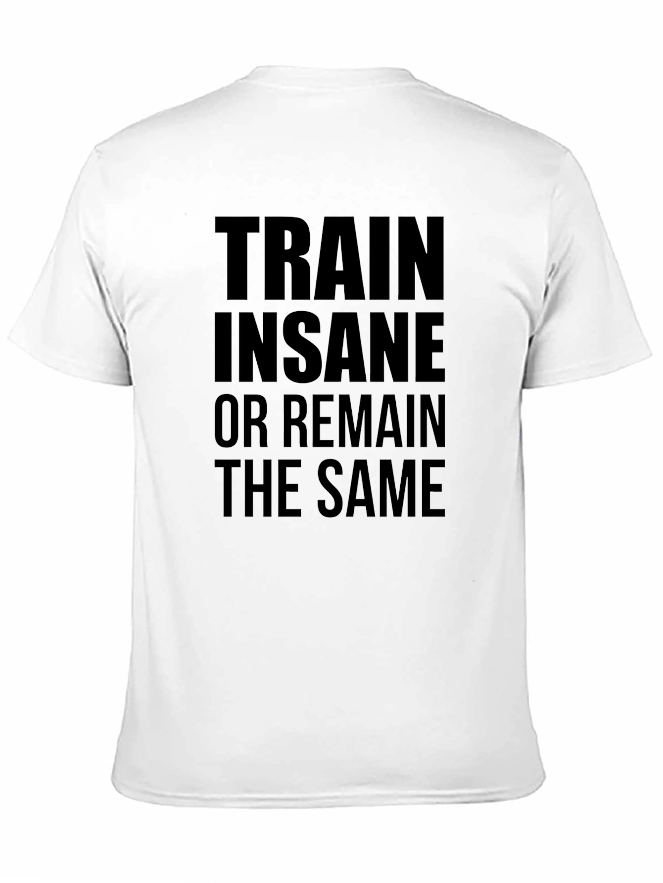 Train Insane Graphic Tee - Black