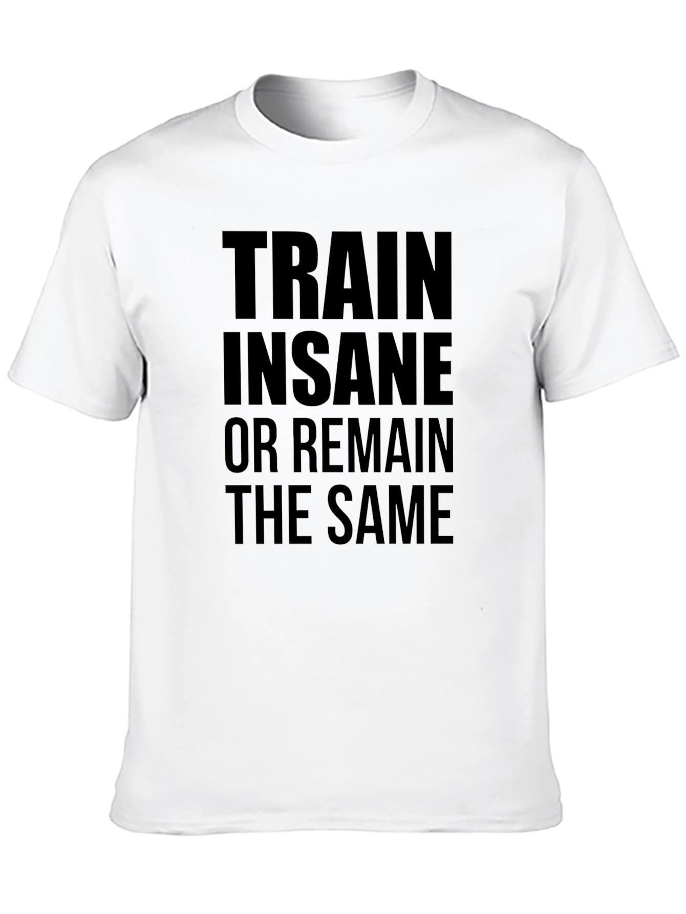 Train Insane Graphic Tee - Black