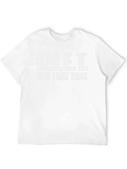 Funny Diet T-Shirt - Did I Eat That? - Sarcastic Tee