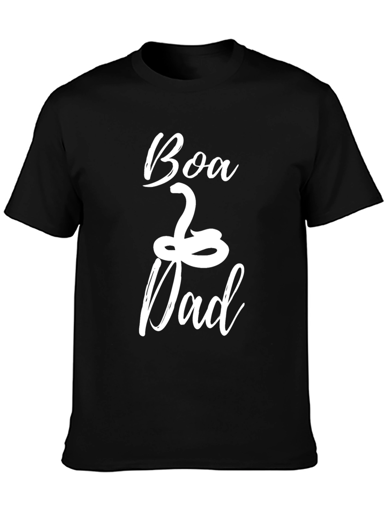 Boa Dad Graphic Tee - Snake Lovers Gift