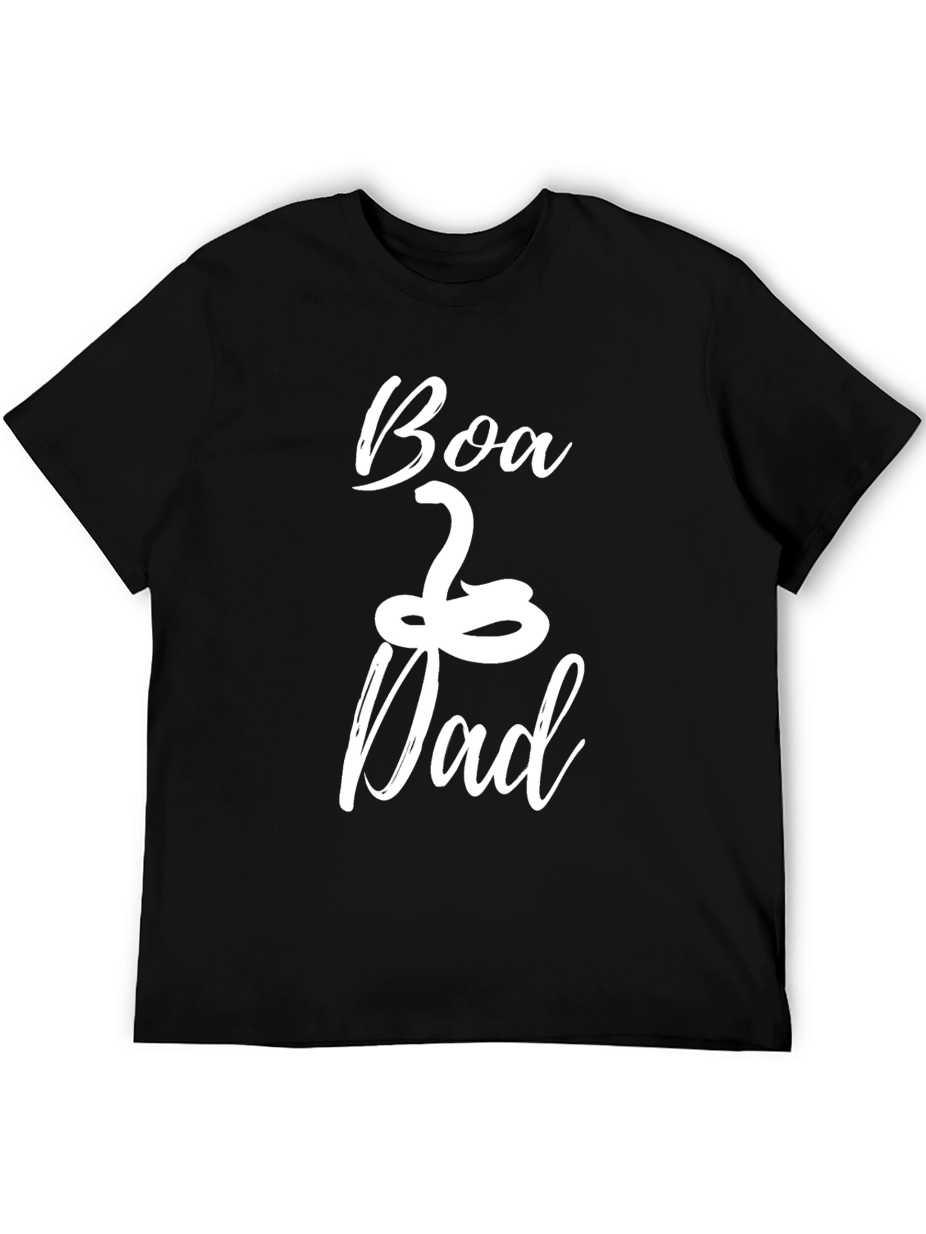 Boa Dad Graphic Tee - Snake Lovers Gift