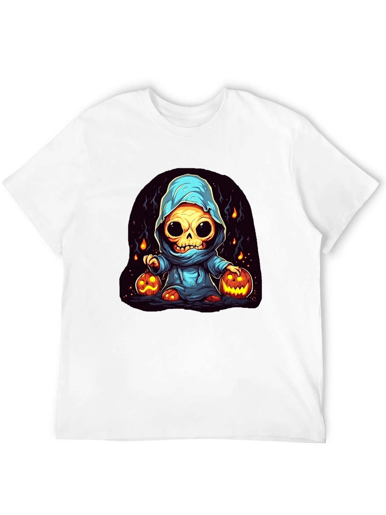Spooky Skeleton Halloween T-Shirt