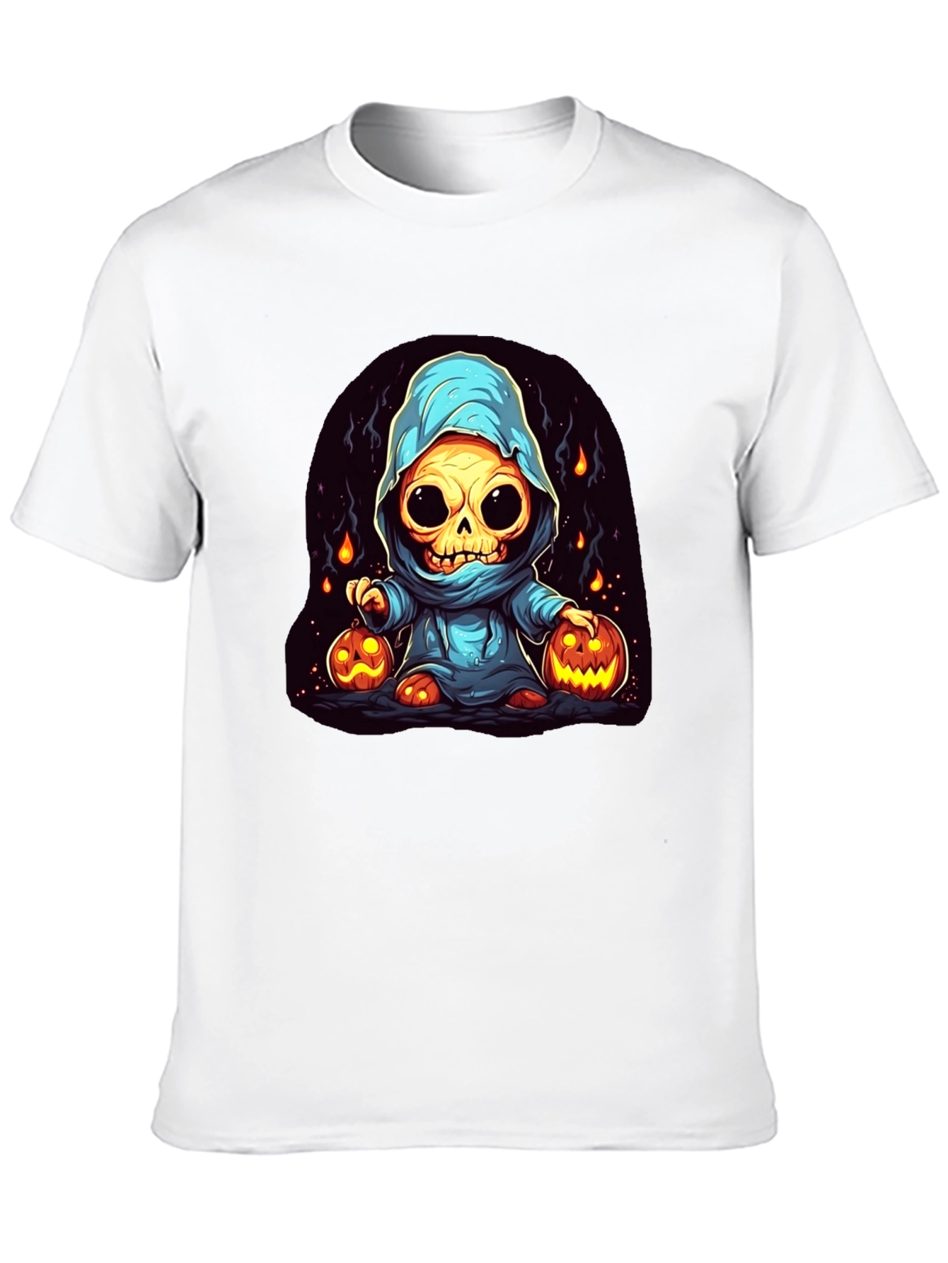 Spooky Skeleton Halloween T-Shirt