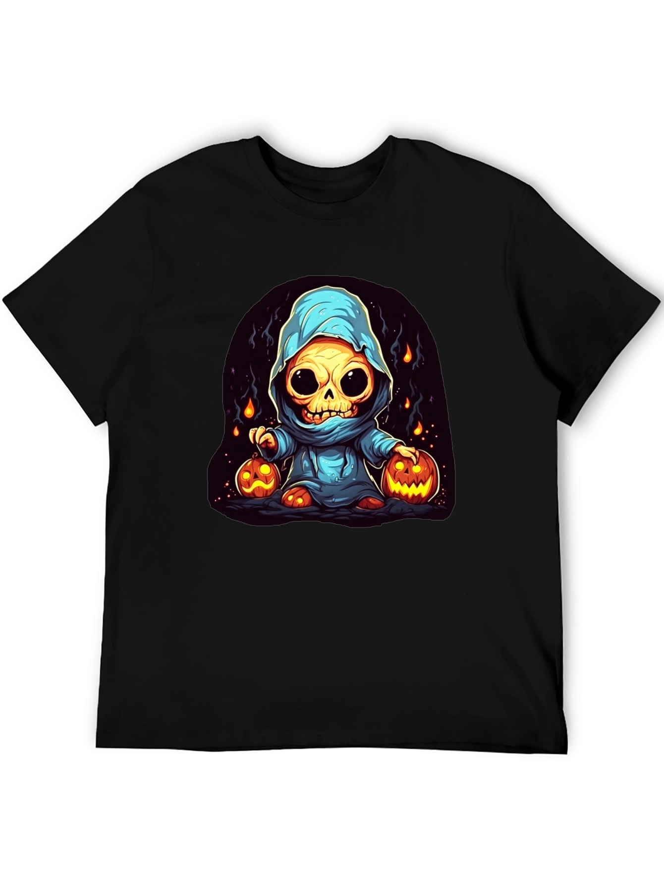 Spooky Skeleton Halloween T-Shirt