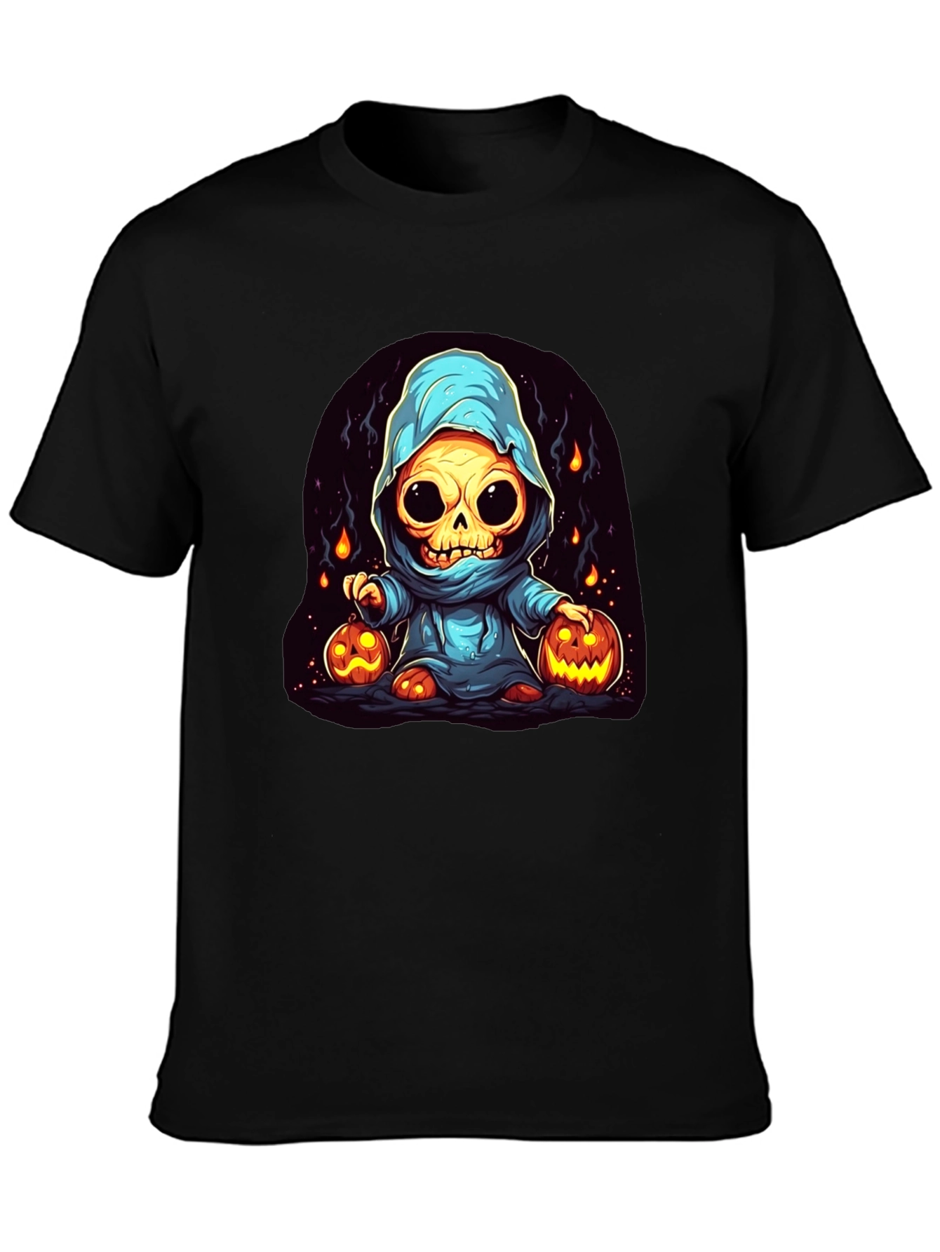 Spooky Skeleton Halloween T-Shirt