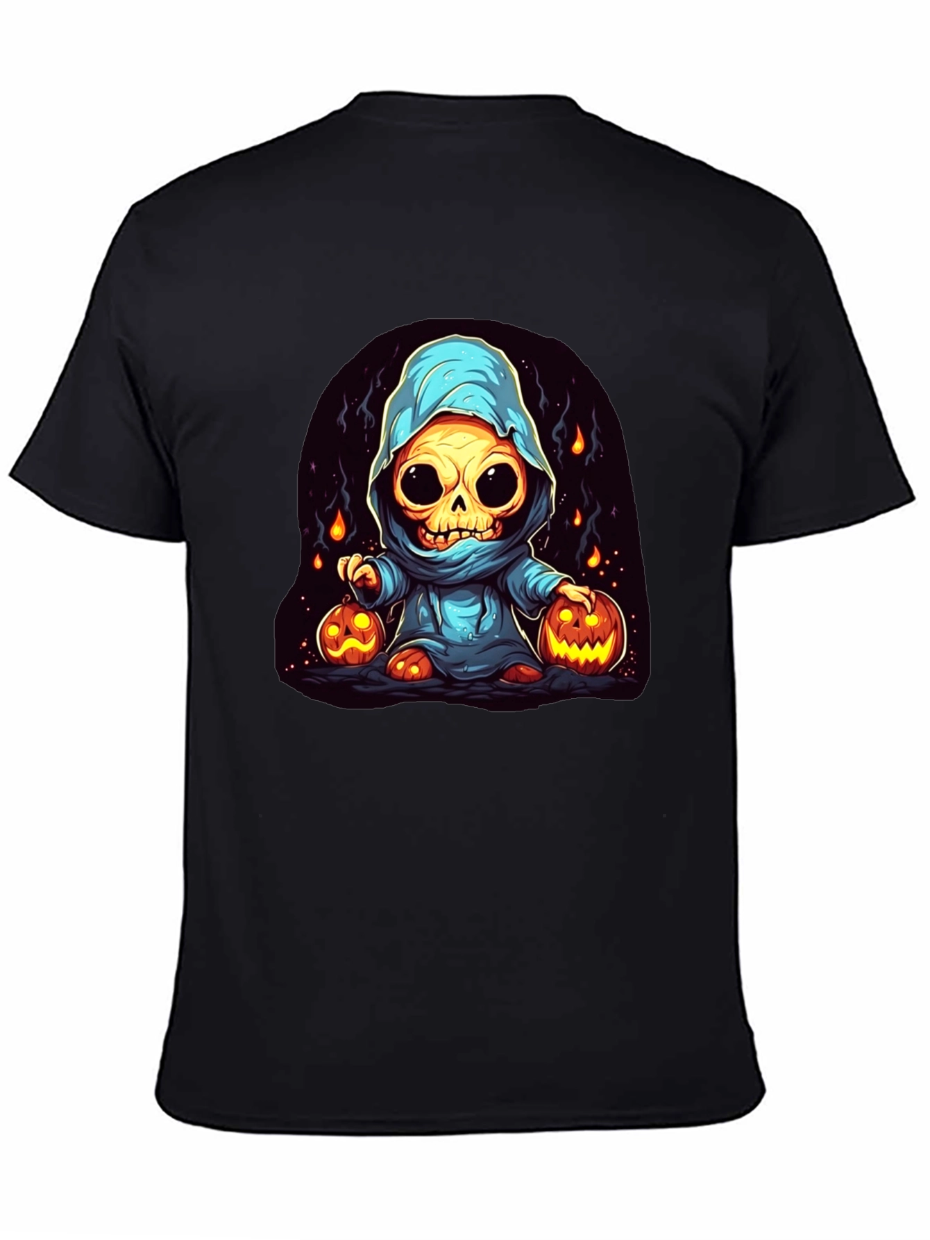 Spooky Skeleton Halloween T-Shirt