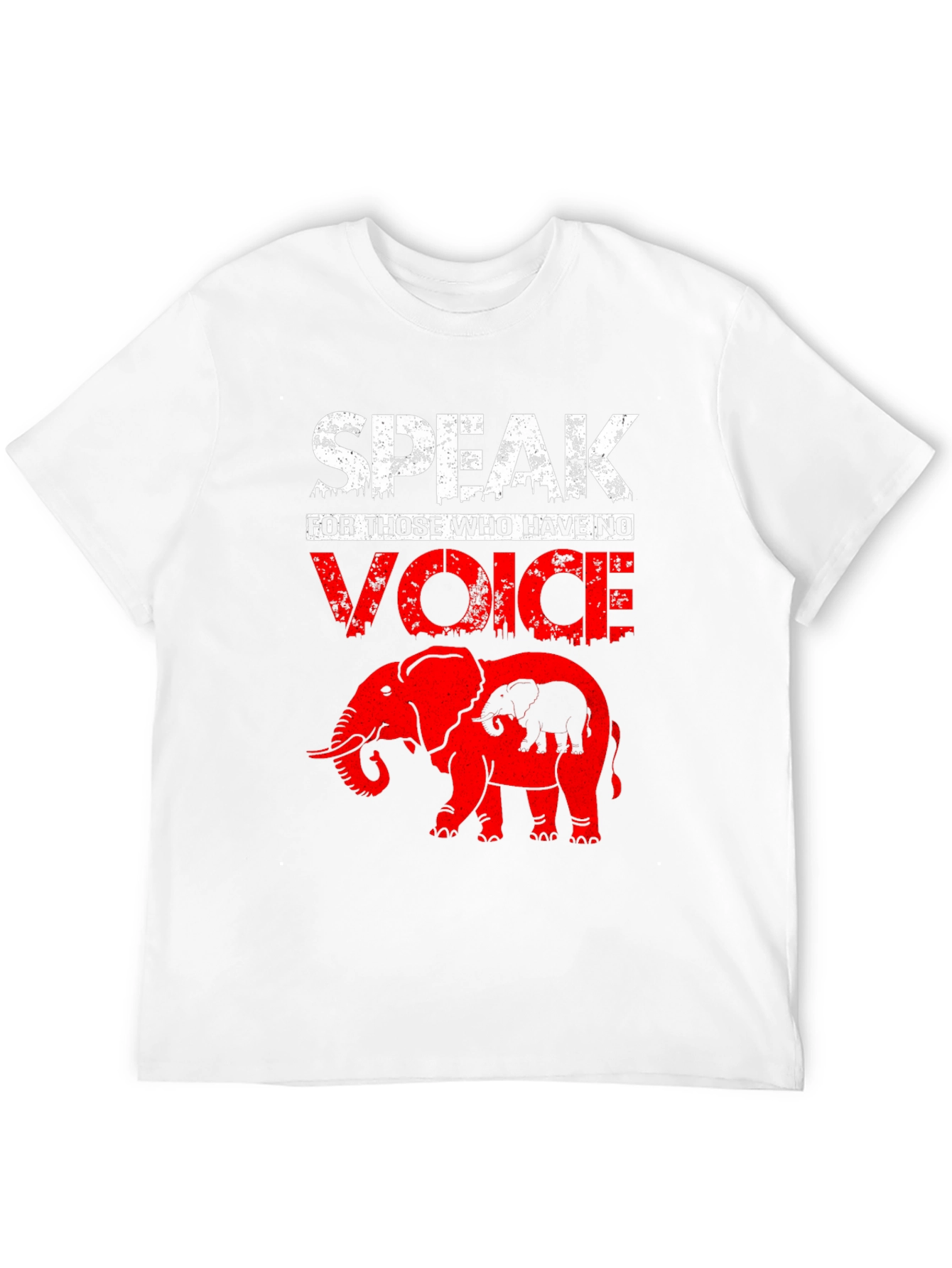 Speak for the Voiceless Elephant Graphic Tee