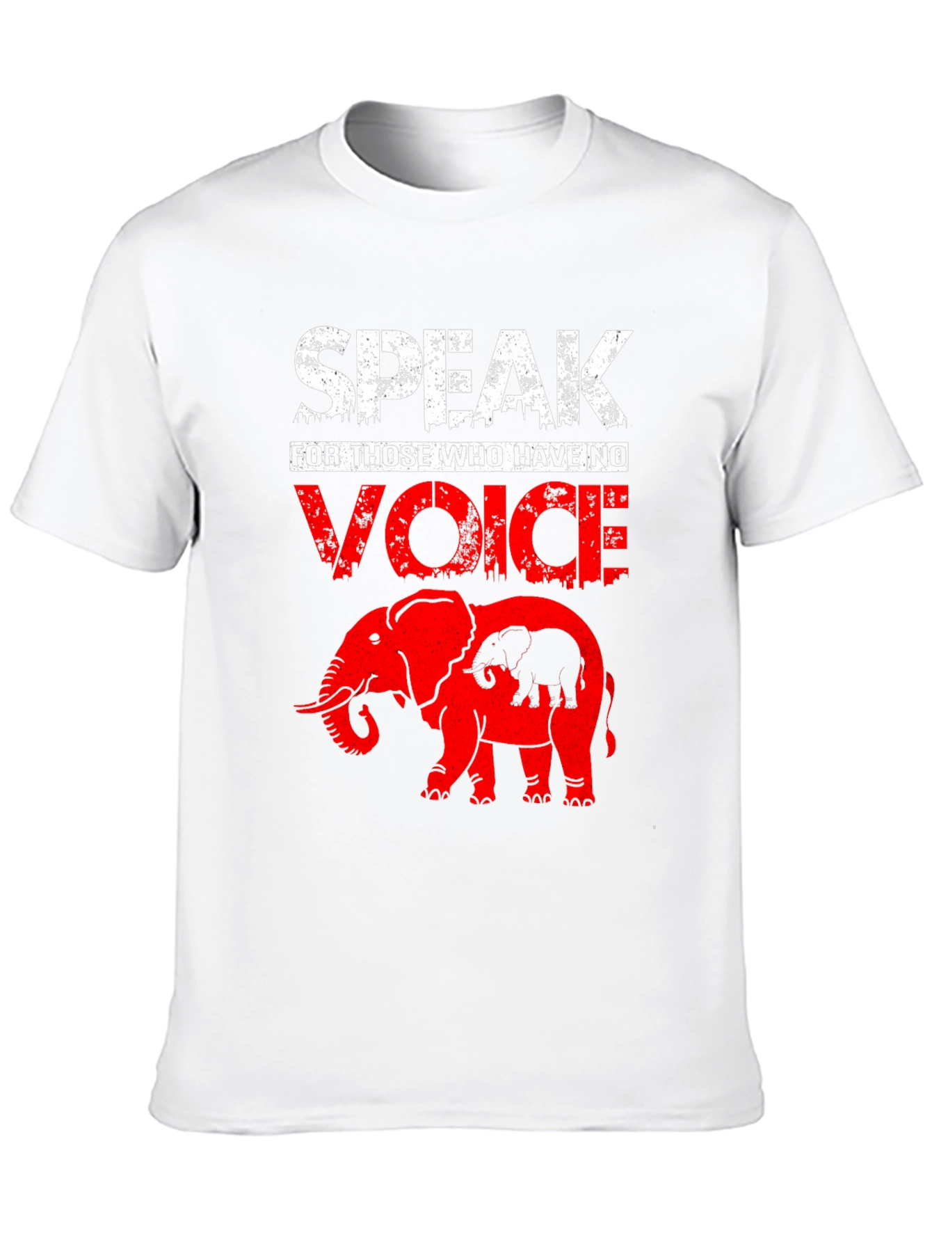 Speak for the Voiceless Elephant Graphic Tee