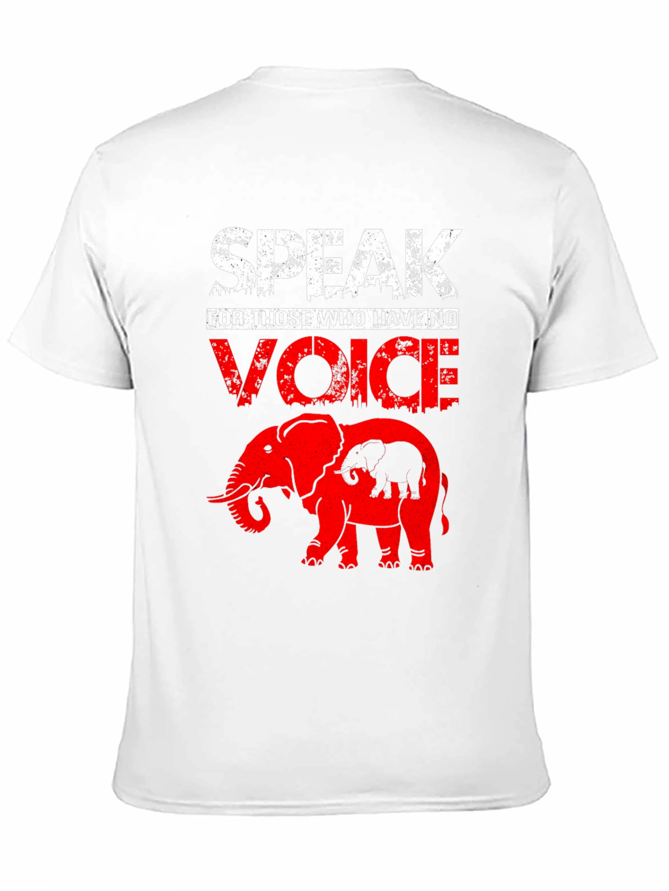 Speak for the Voiceless Elephant Graphic Tee
