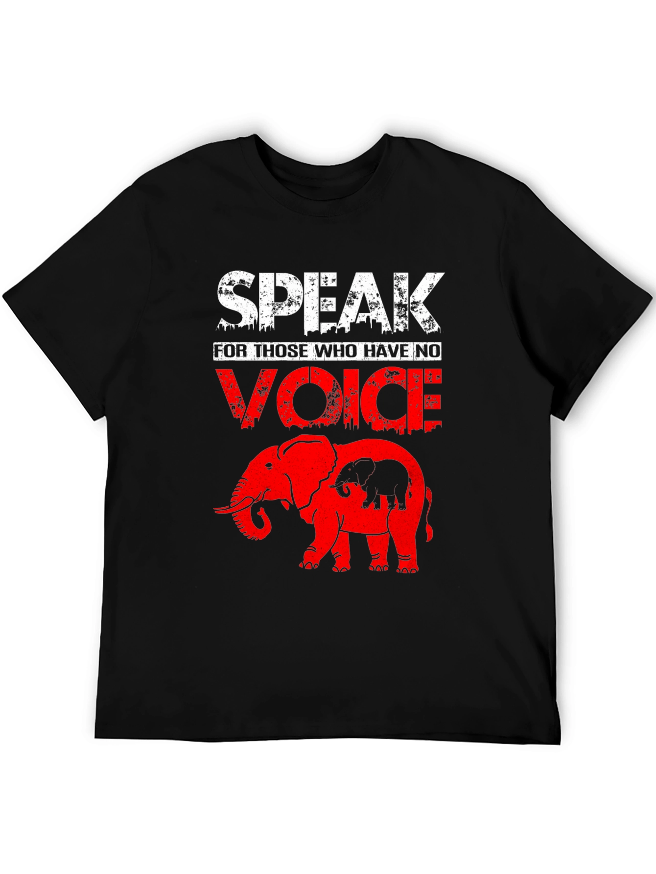 Speak for the Voiceless Elephant Graphic Tee
