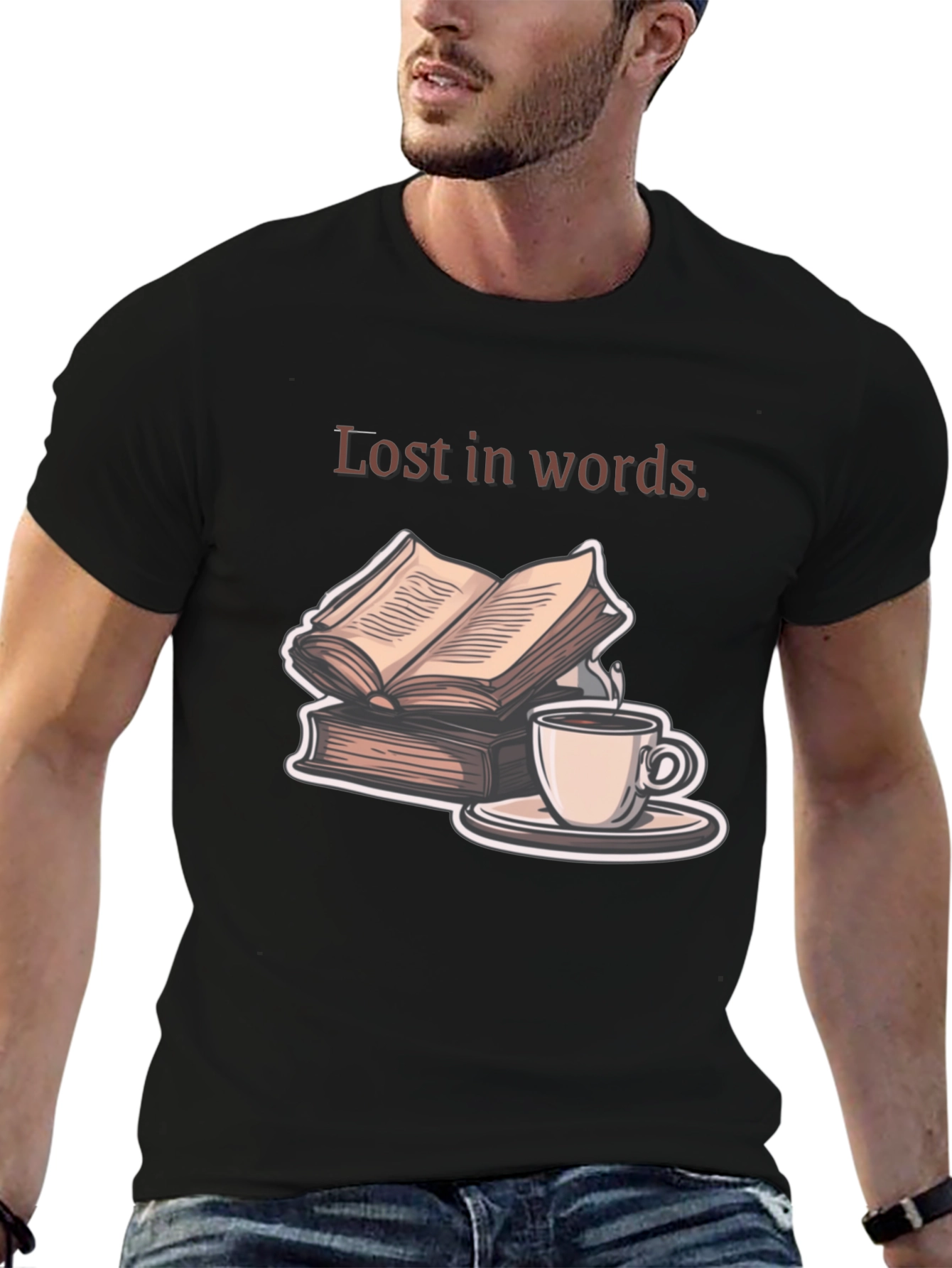 Lost in Words Graphic Tee