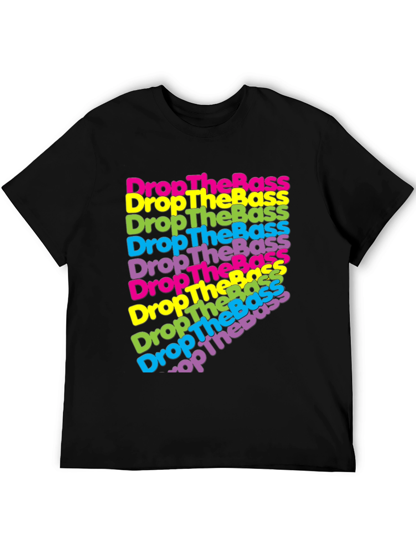 Drop The Bass Graphic Print Tee