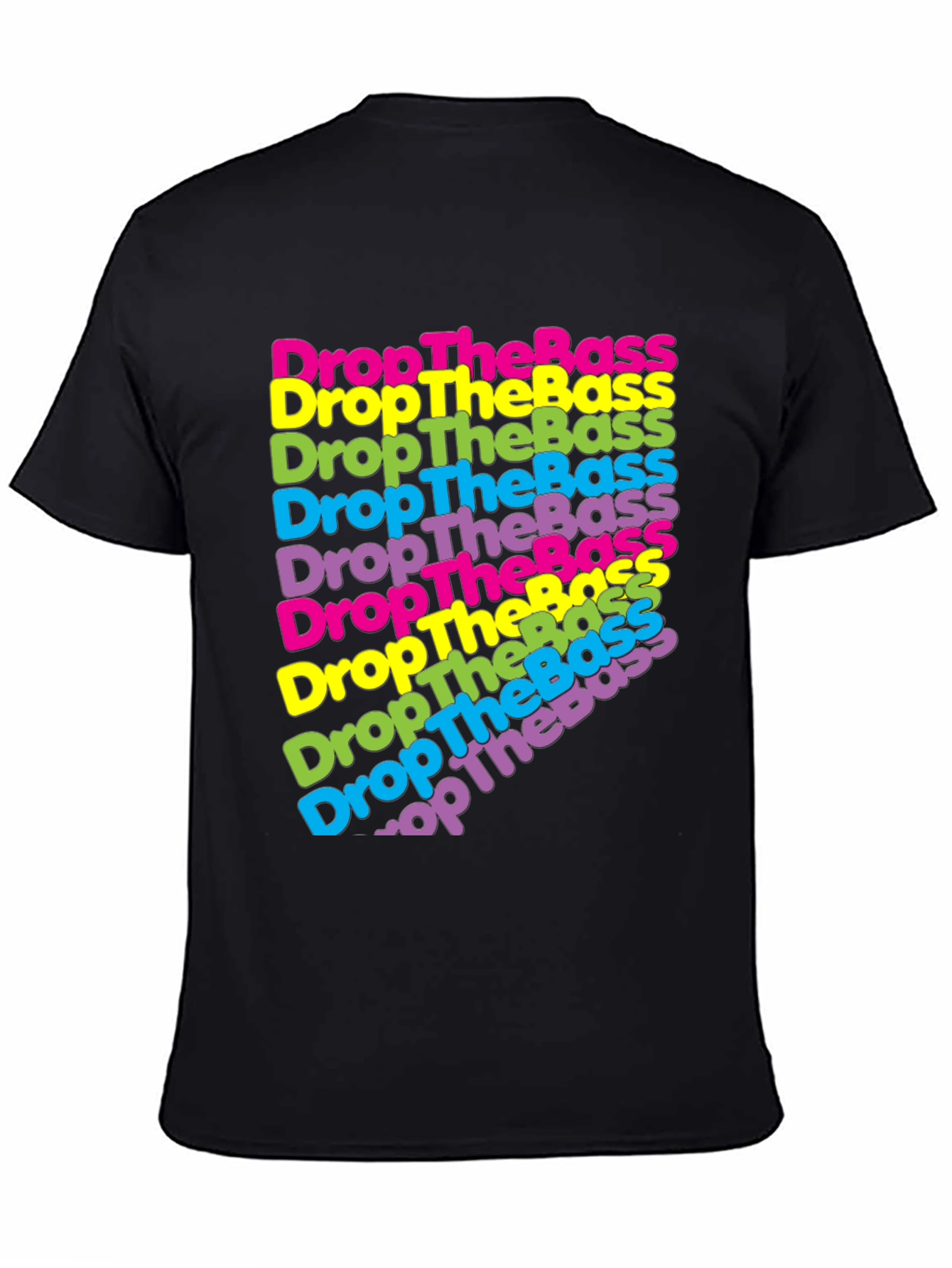 Drop The Bass Graphic Print Tee