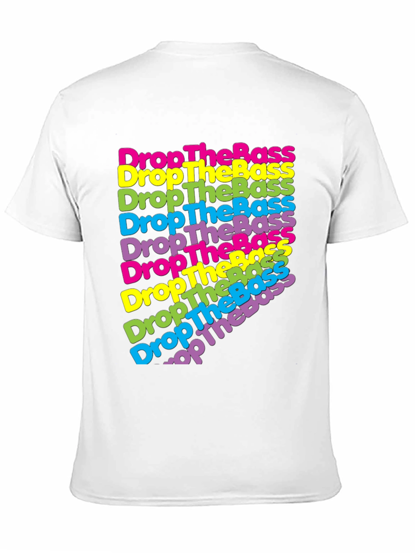 Drop The Bass Graphic Print Tee