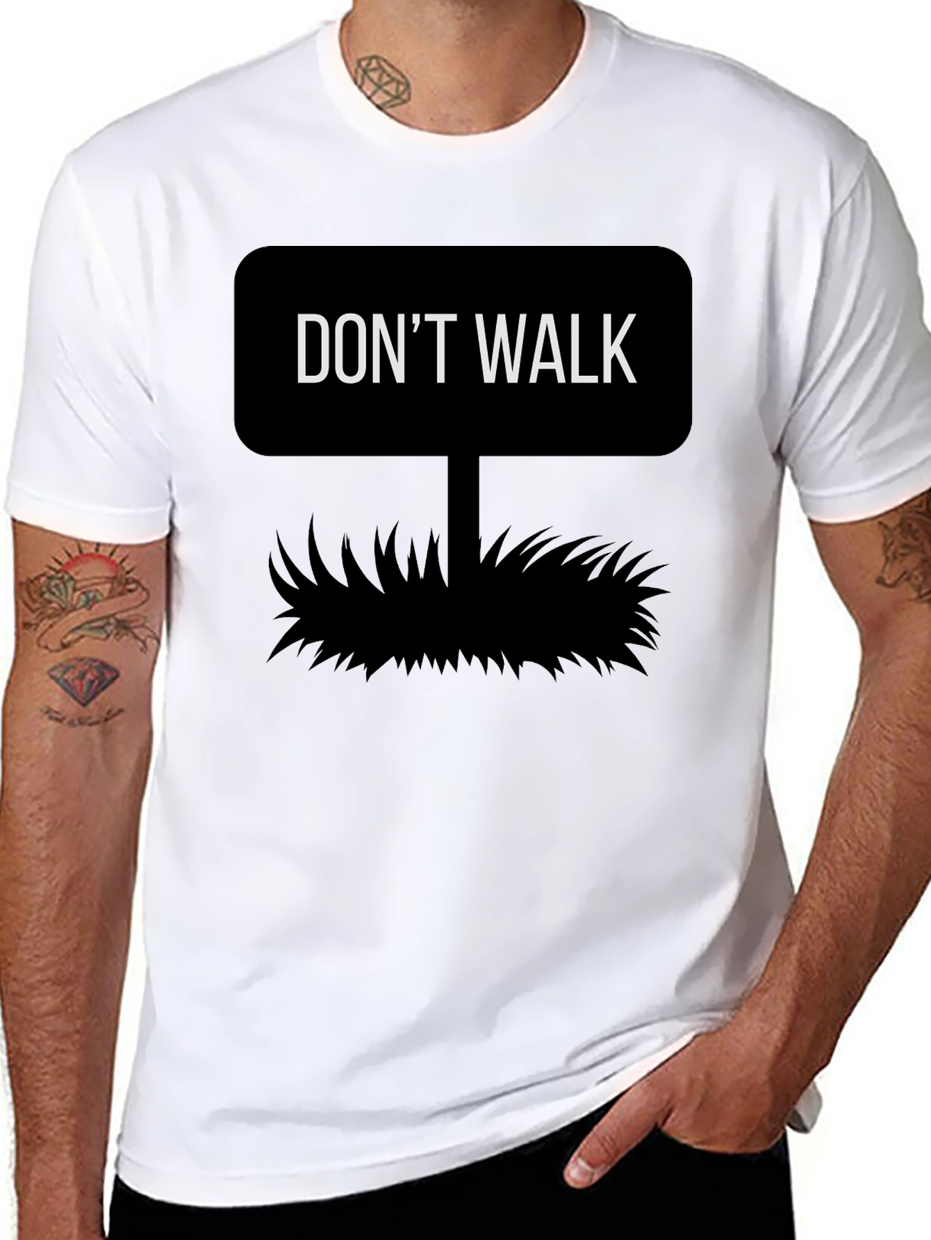 Dont Walk Graphic Tee - Funny T-Shirt