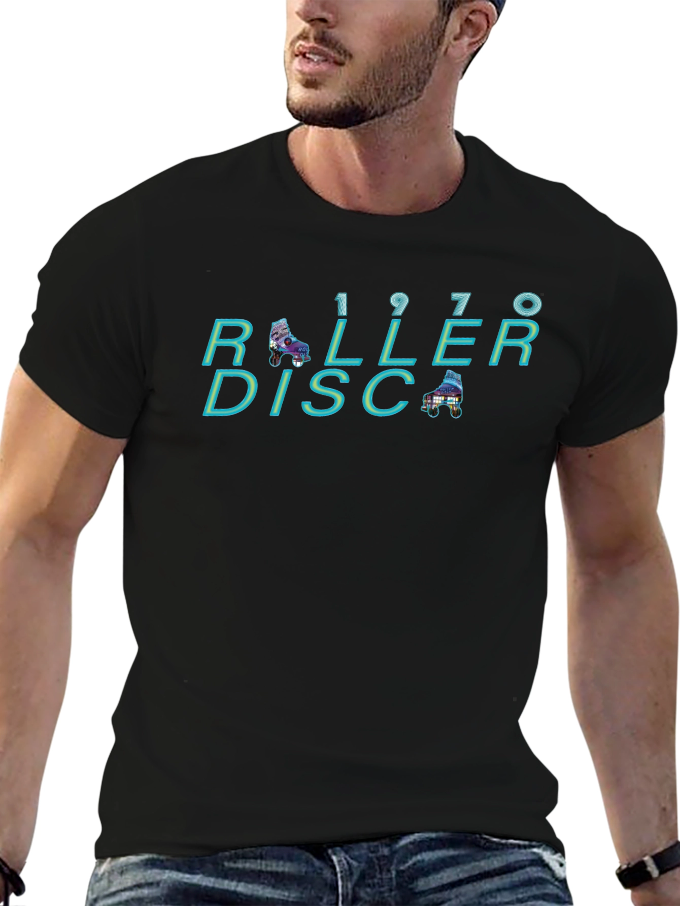Roller Disco 1970s T-Shirt