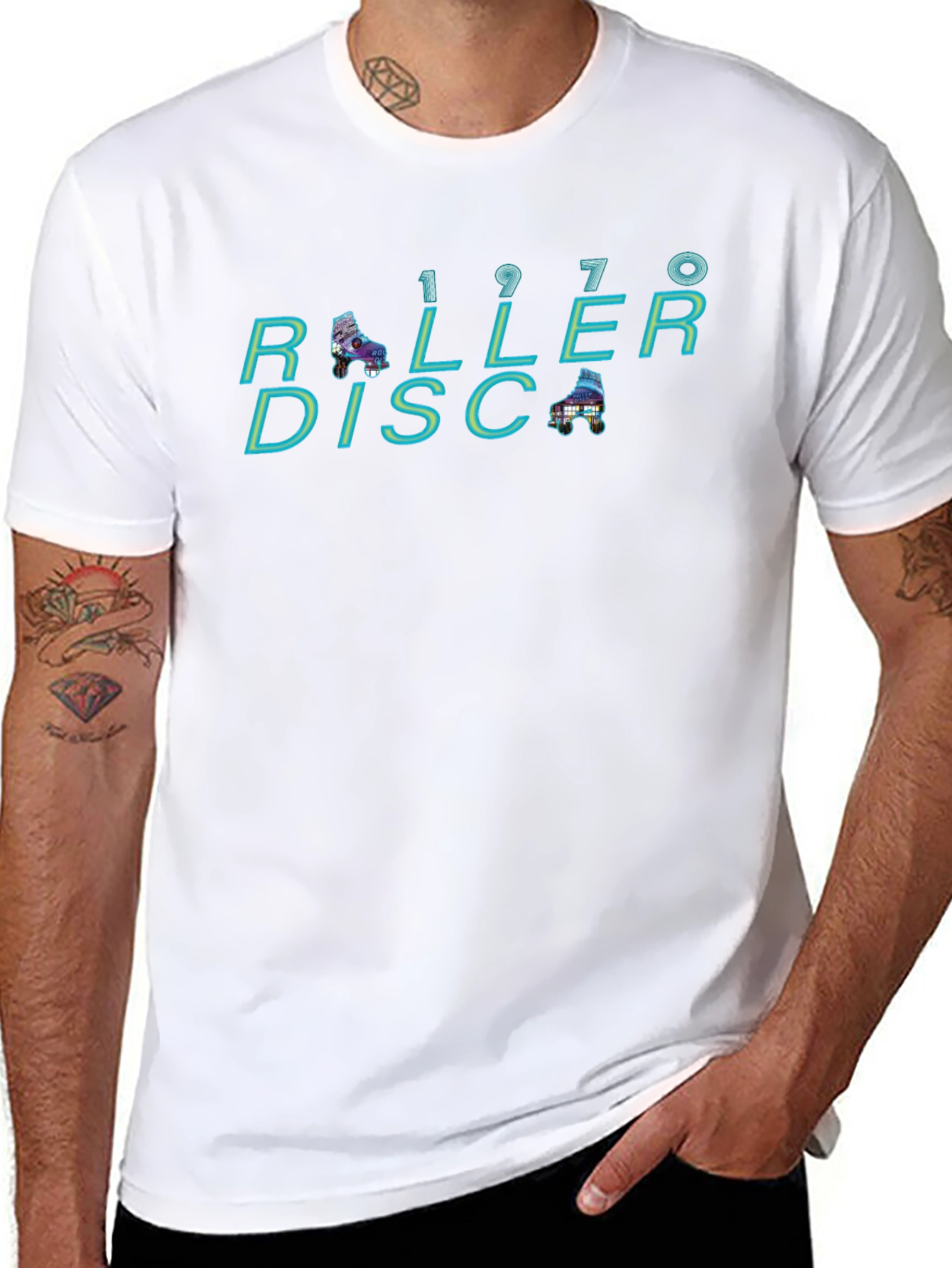Roller Disco 1970s T-Shirt