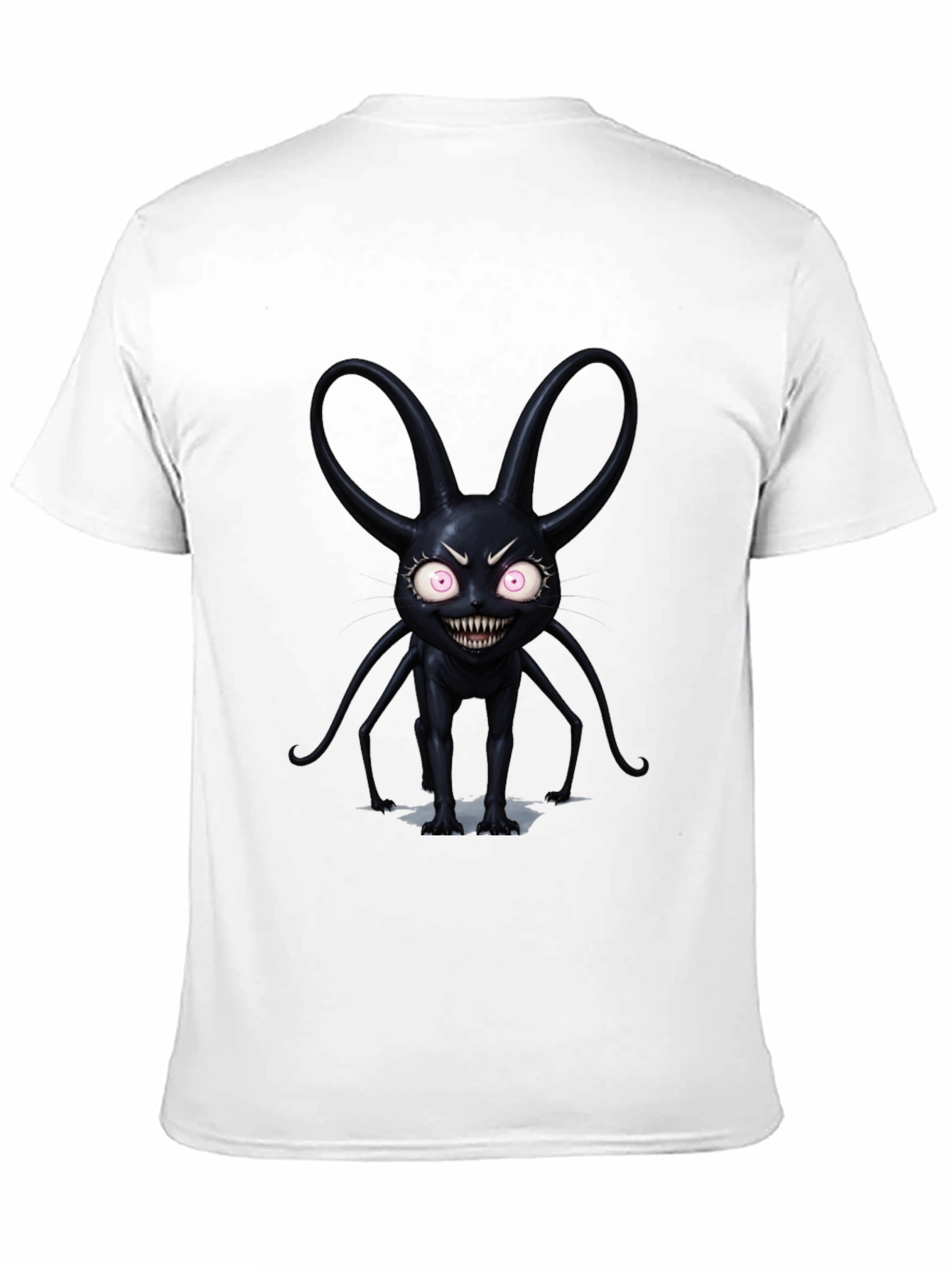 Monster Graphic Tee - Dark Fantasy Style T-Shirt