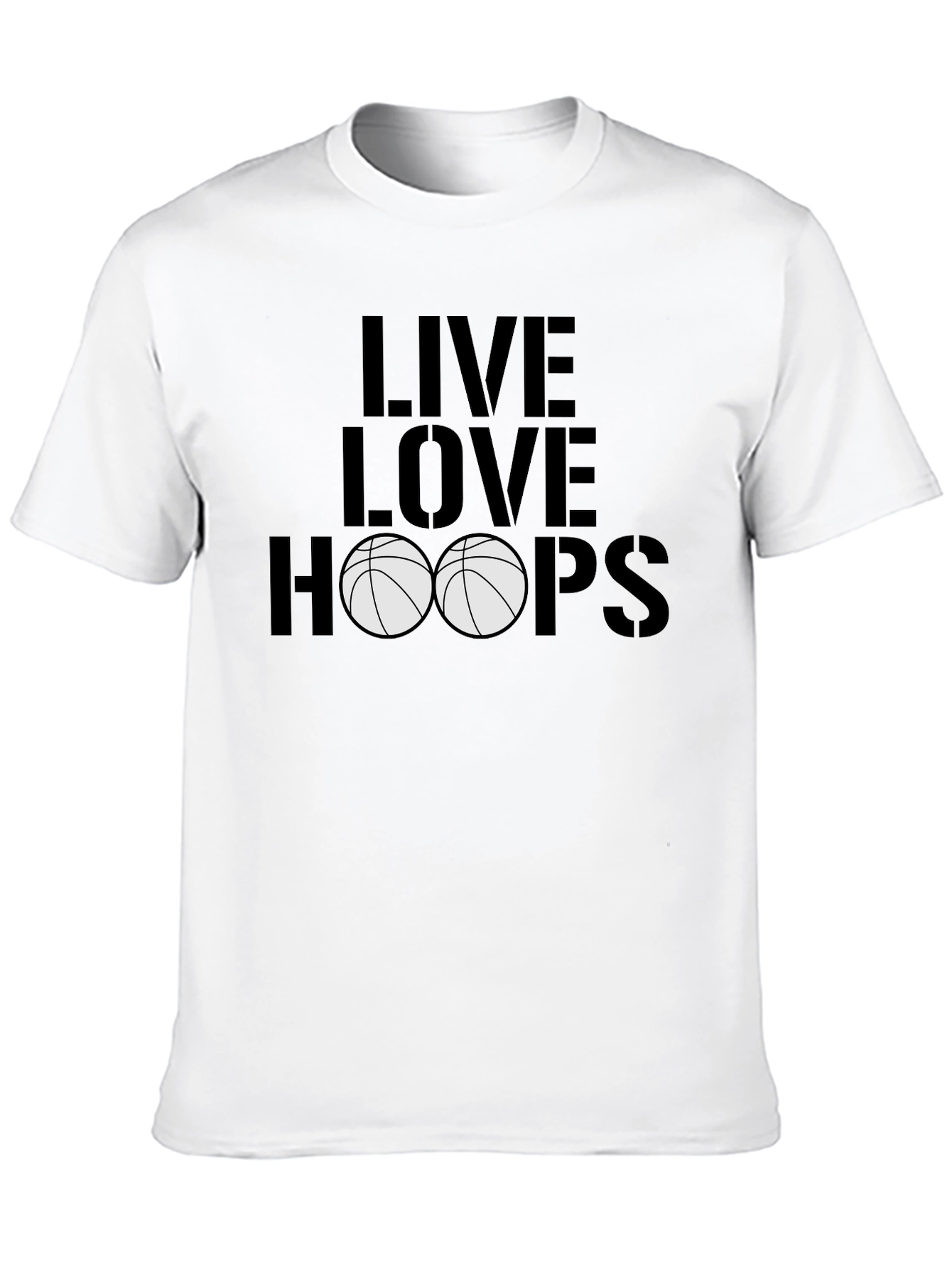 Live Love Hoops Graphic Tee