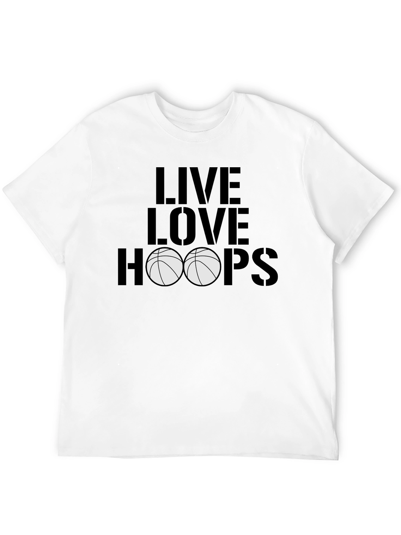 Live Love Hoops Graphic Tee