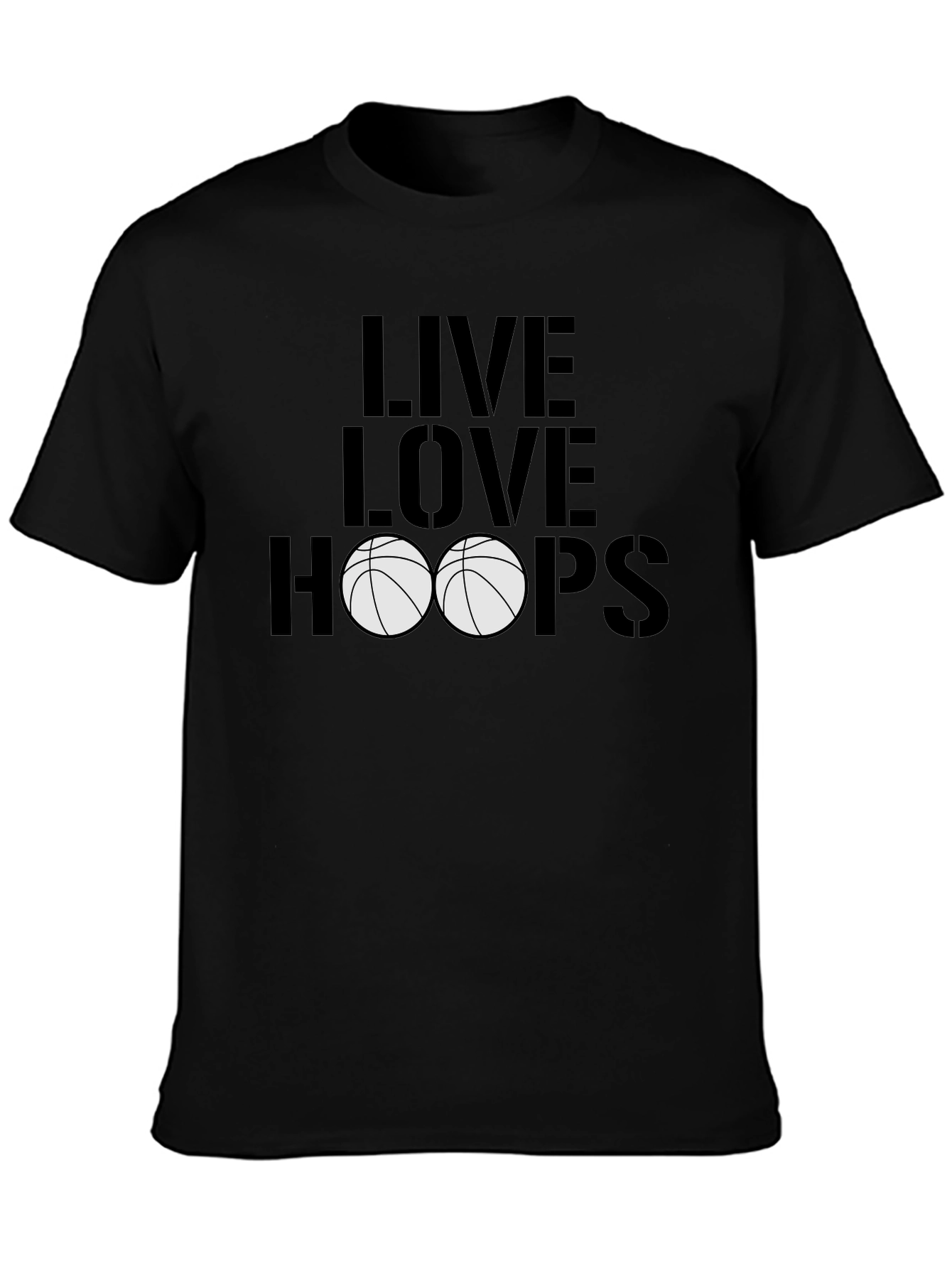 Live Love Hoops Graphic Tee
