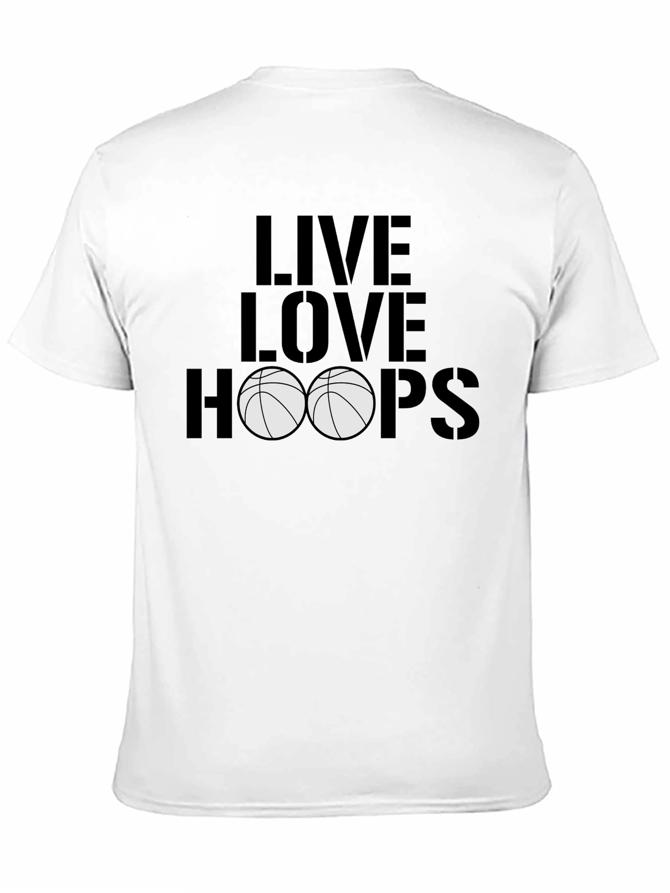 Live Love Hoops Graphic Tee