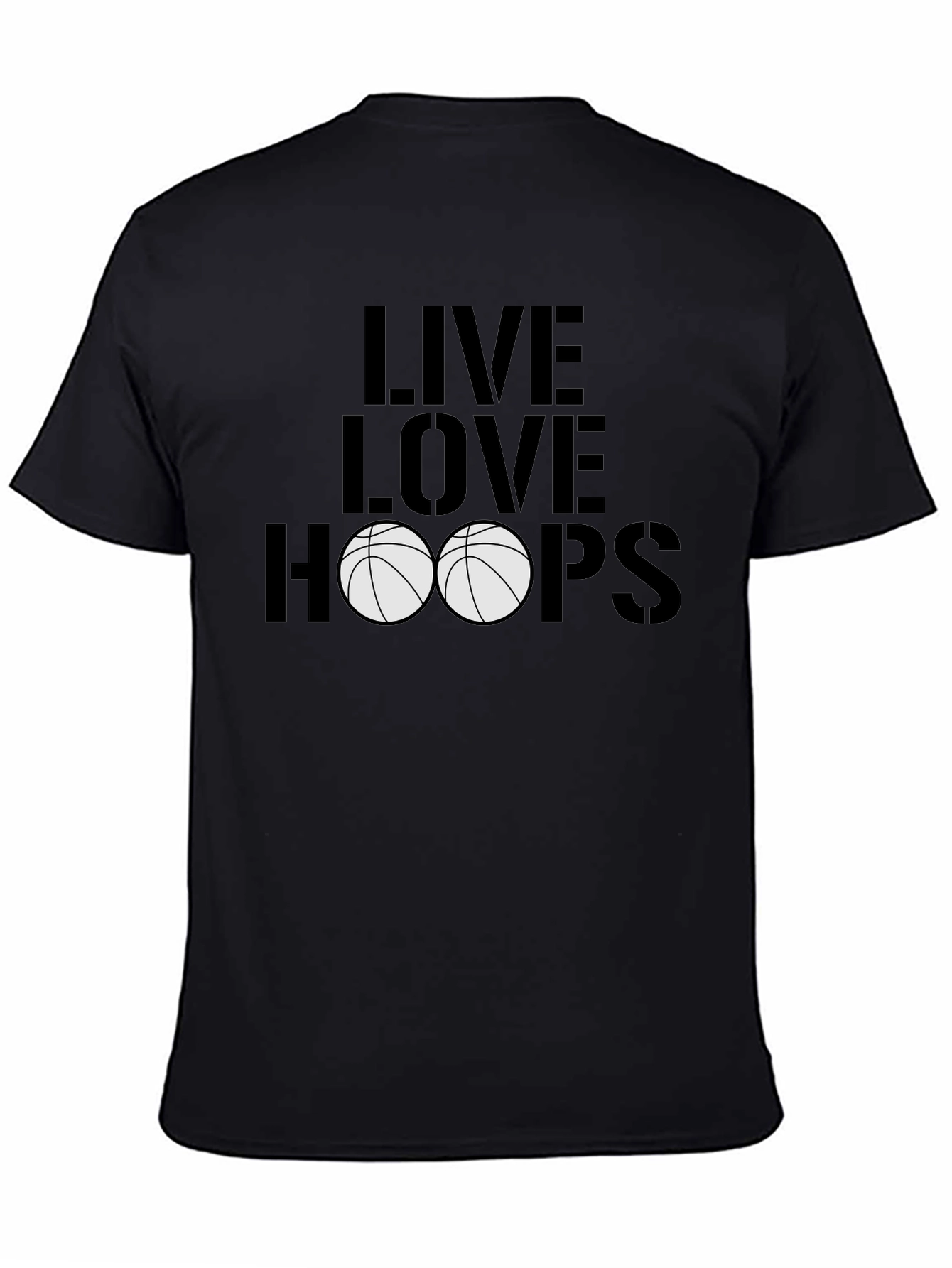 Live Love Hoops Graphic Tee