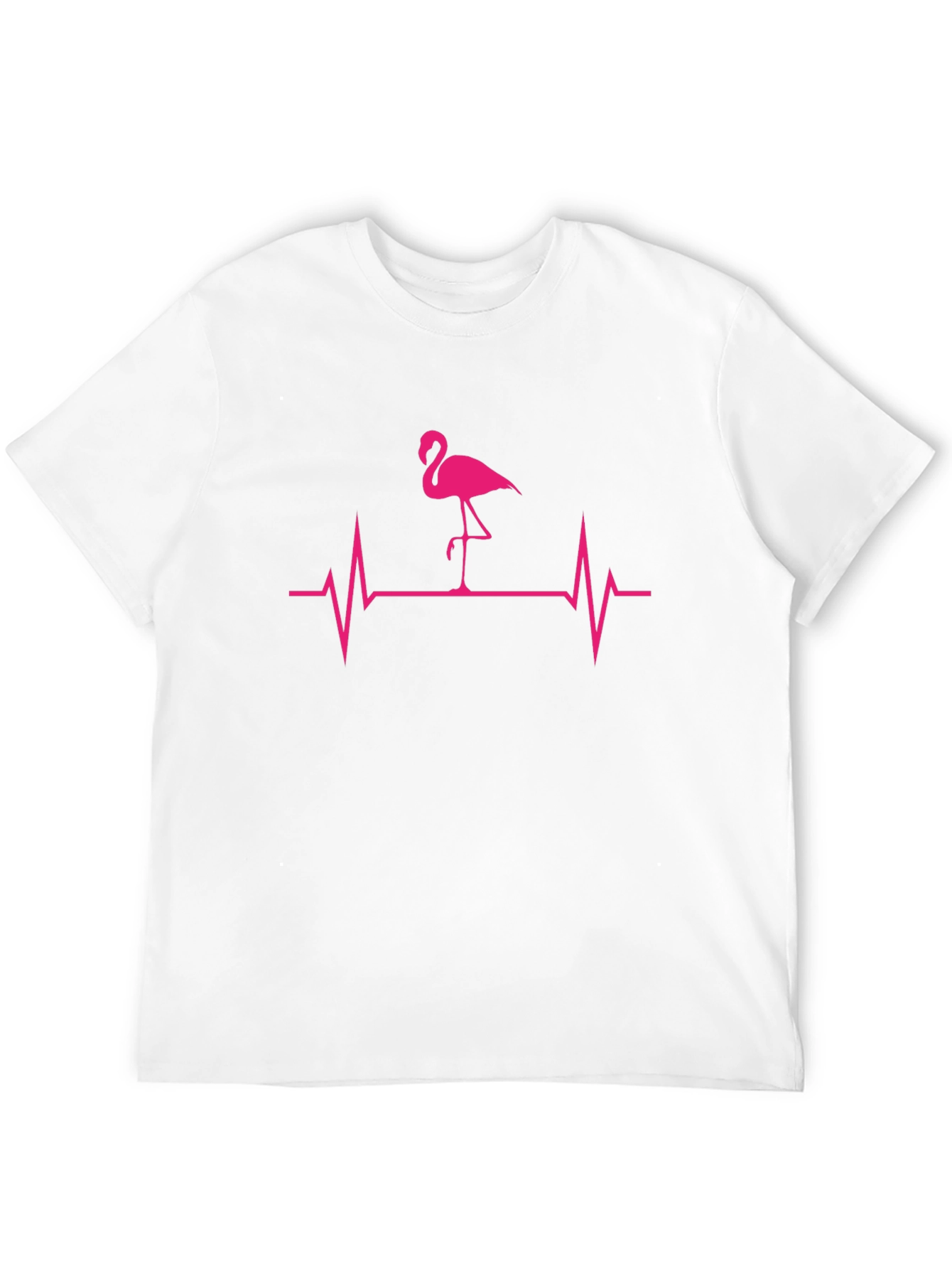 Flamingo Heartbeat Graphic Tee
