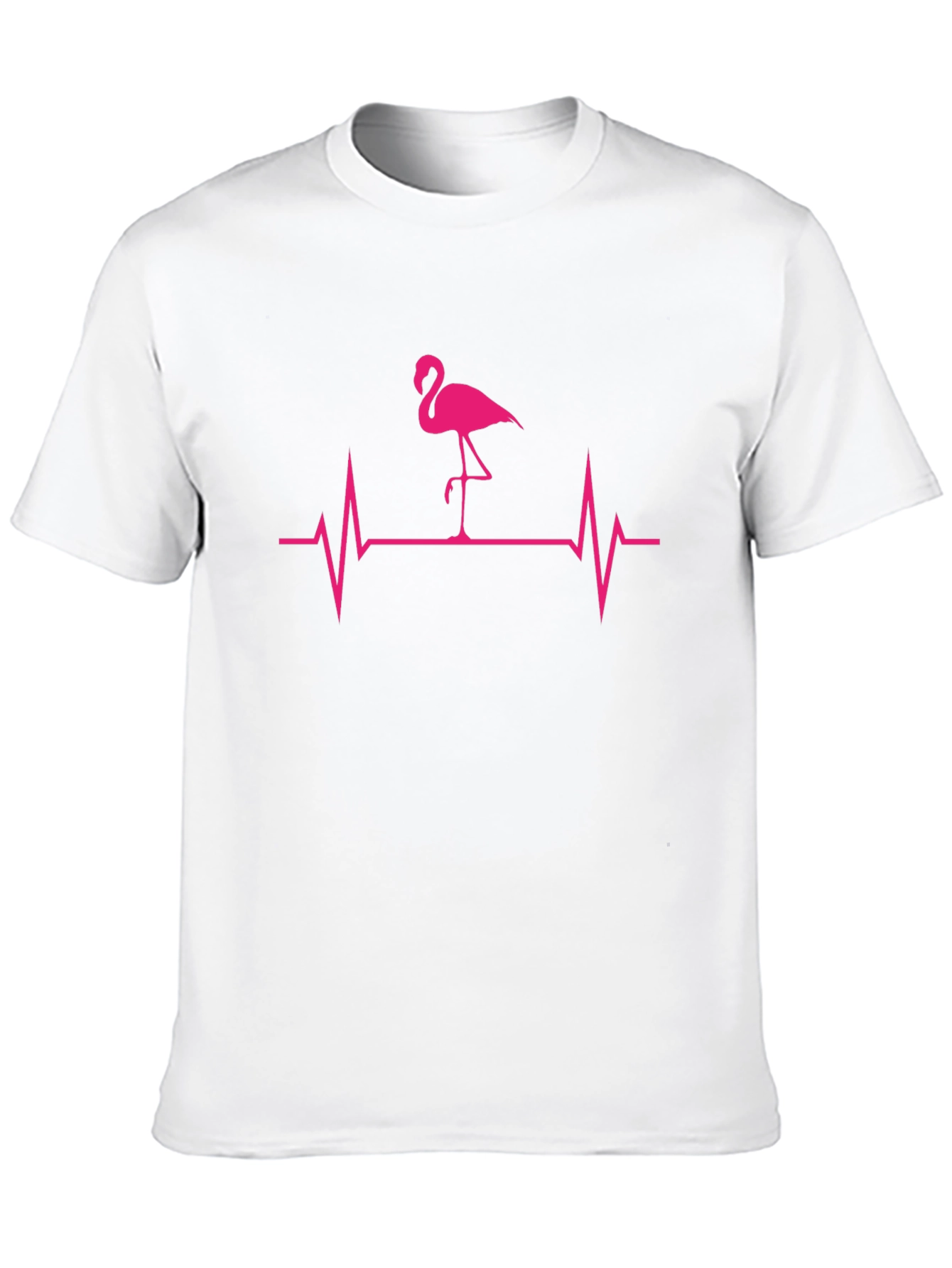 Flamingo Heartbeat Graphic Tee