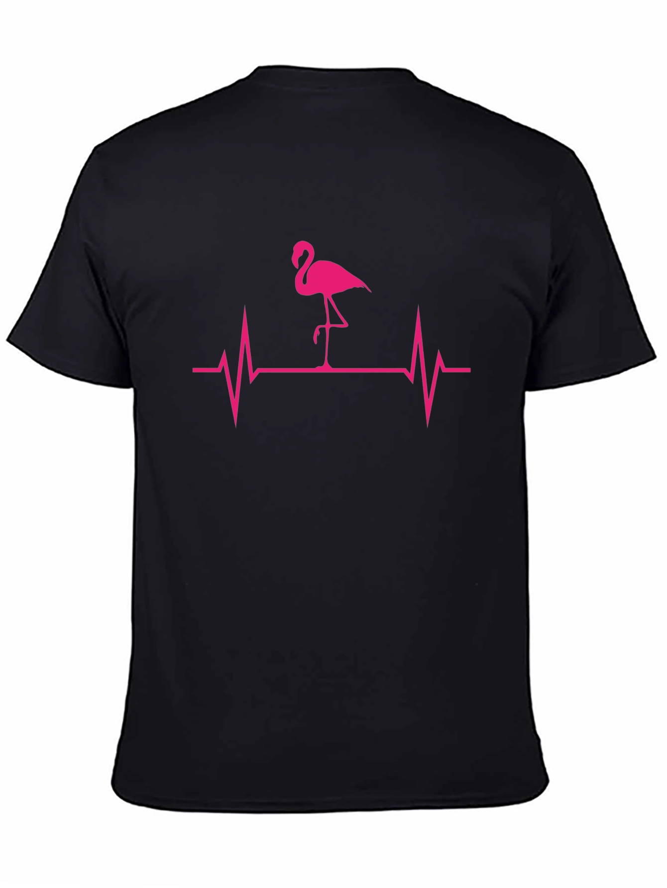 Flamingo Heartbeat Graphic Tee