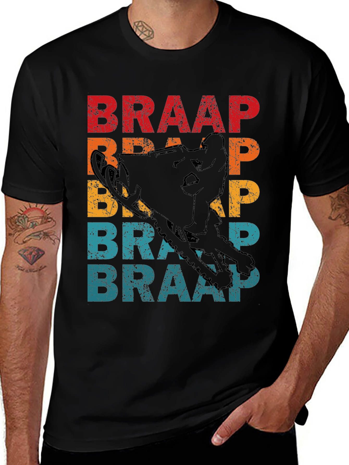 Braap Graphic Tee - Snowmobile T-Shirt