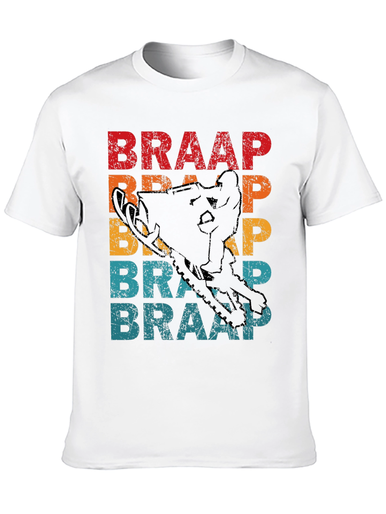 Braap Graphic Tee - Snowmobile T-Shirt