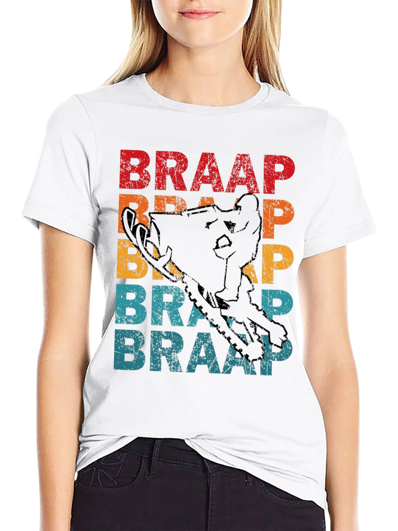 Braap Graphic Tee - Snowmobile T-Shirt