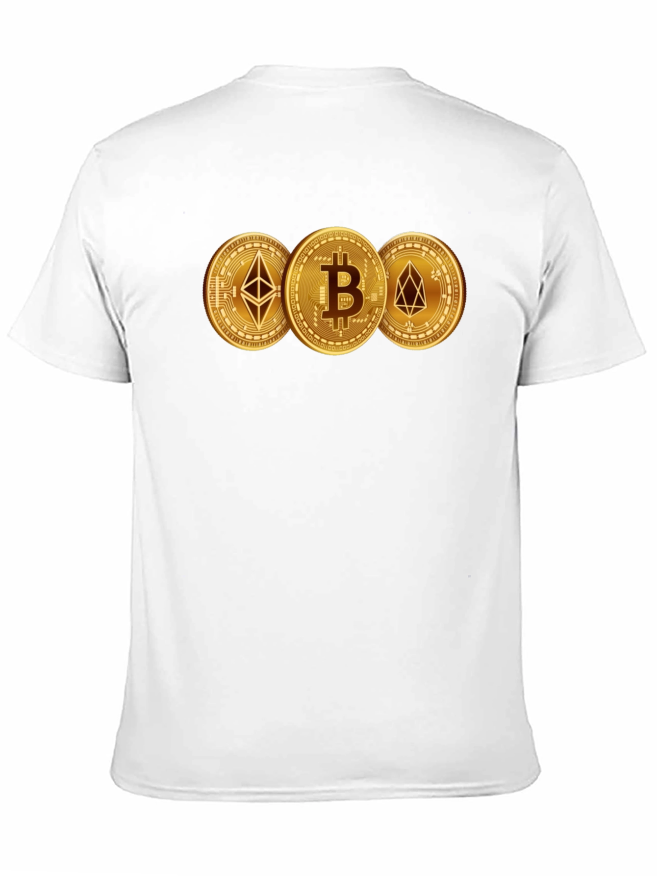 Crypto Coins Bitcoin Ethereum T-Shirt