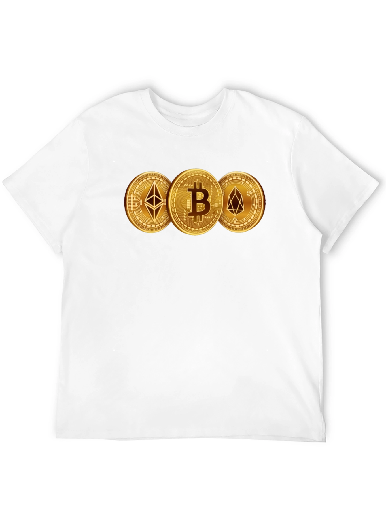 Crypto Coins Bitcoin Ethereum T-Shirt