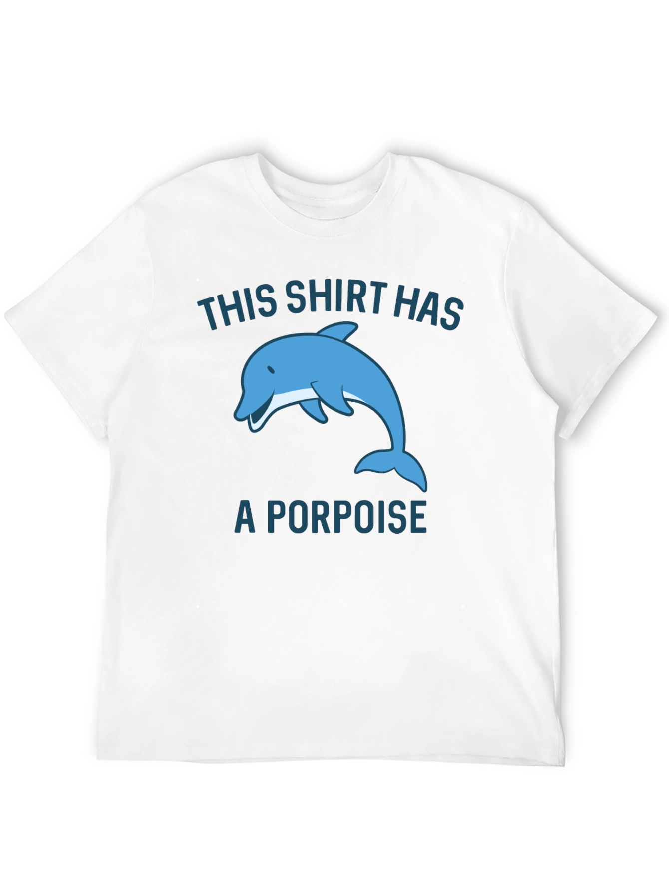 Funny Porpoise Graphic T-Shirt