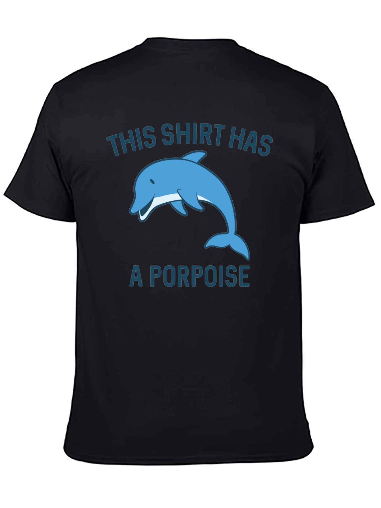 Funny Porpoise Graphic T-Shirt