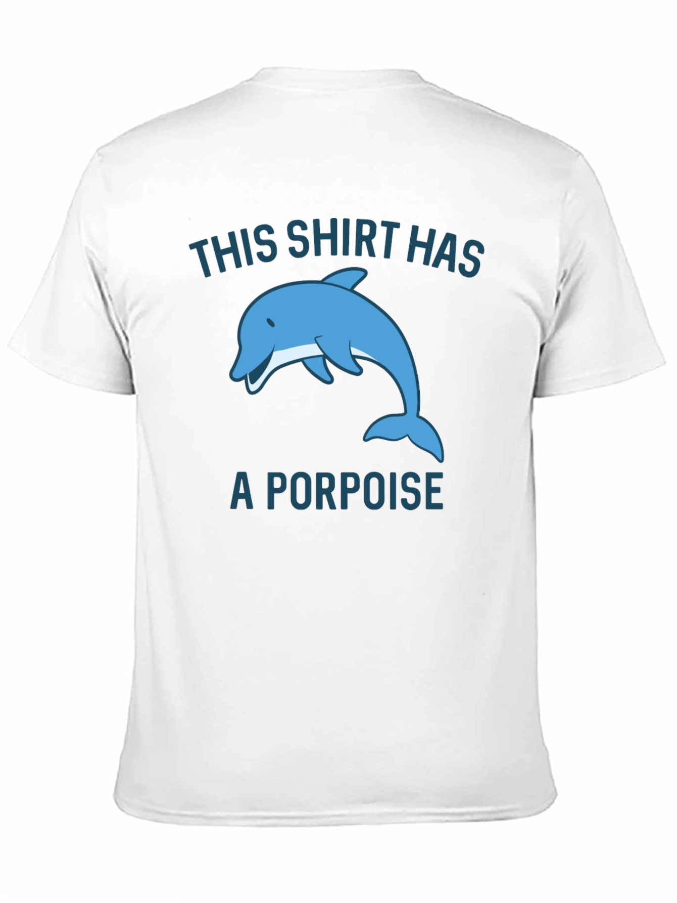 Funny Porpoise Graphic T-Shirt