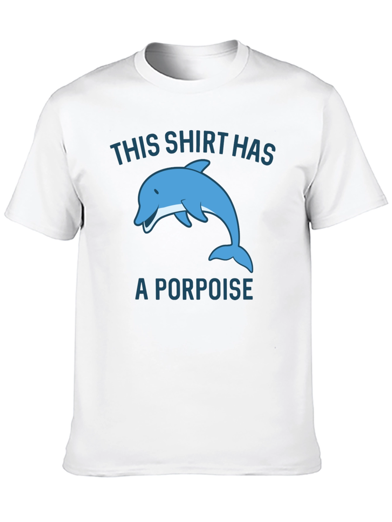 Funny Porpoise Graphic T-Shirt