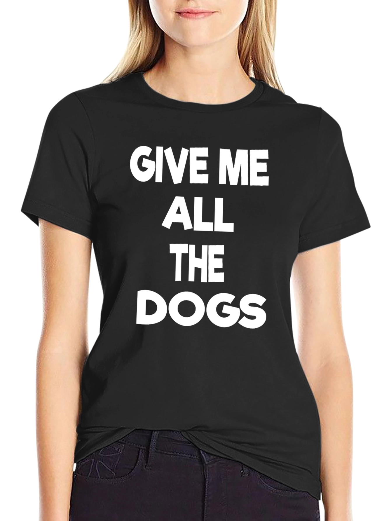 Give Me All The Dogs Graphic Tee