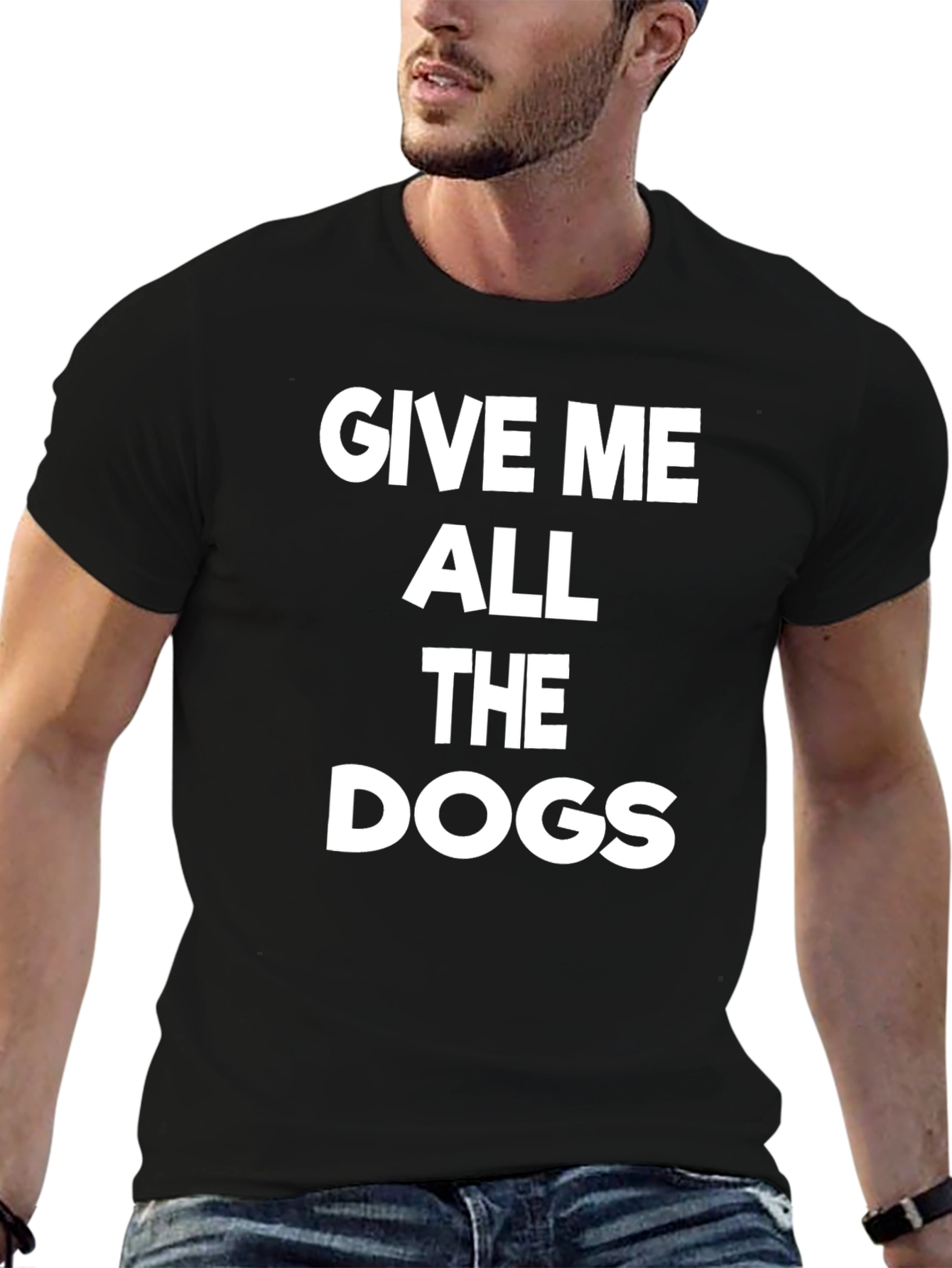 Give Me All The Dogs Graphic Tee