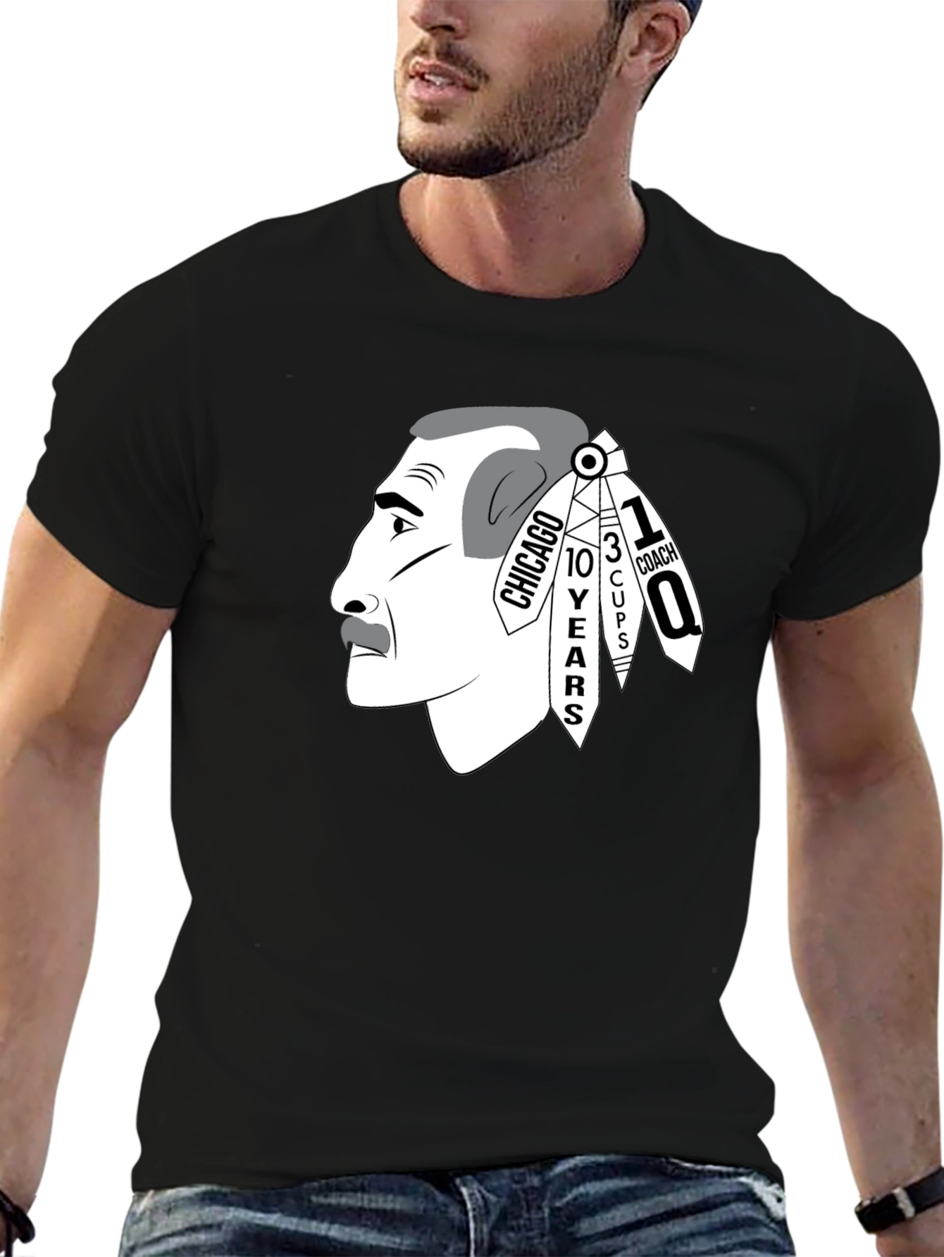 Chicago Blackhawks 1 Coach Q T-Shirt