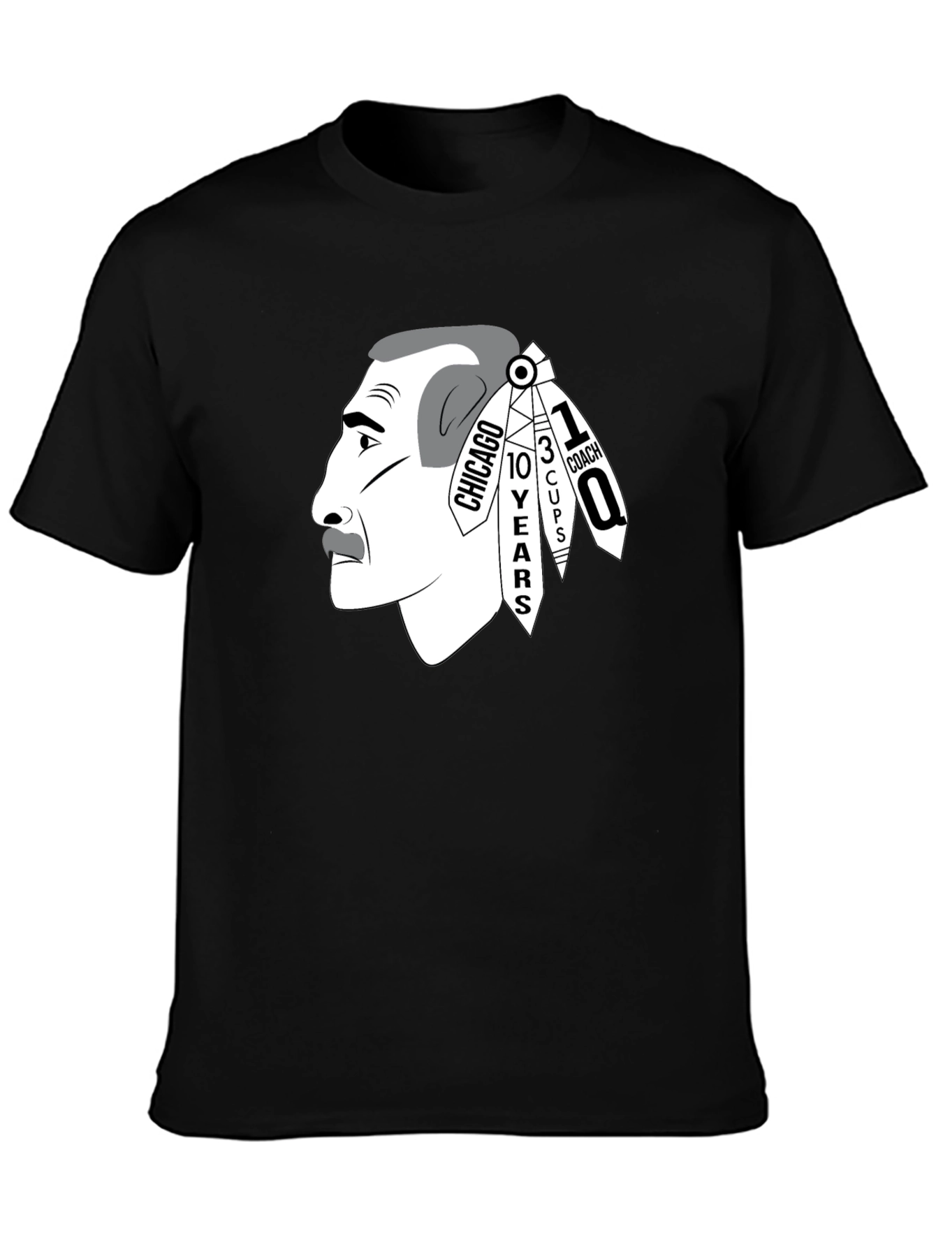 Chicago Blackhawks 1 Coach Q T-Shirt